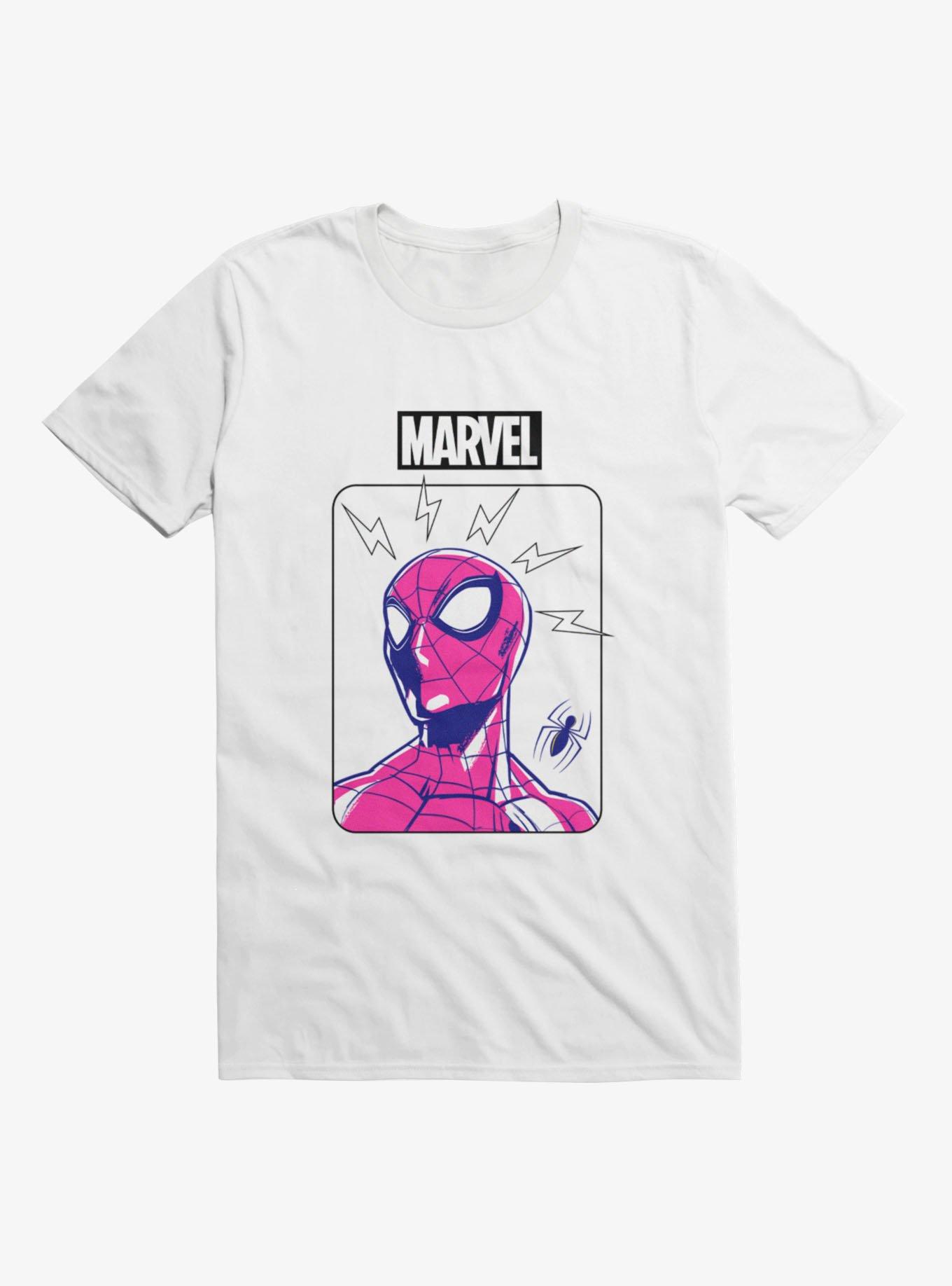 Marvel Spider-Man Spidey Classic Vintage Portrait Mens T-Shirt, , hi-res