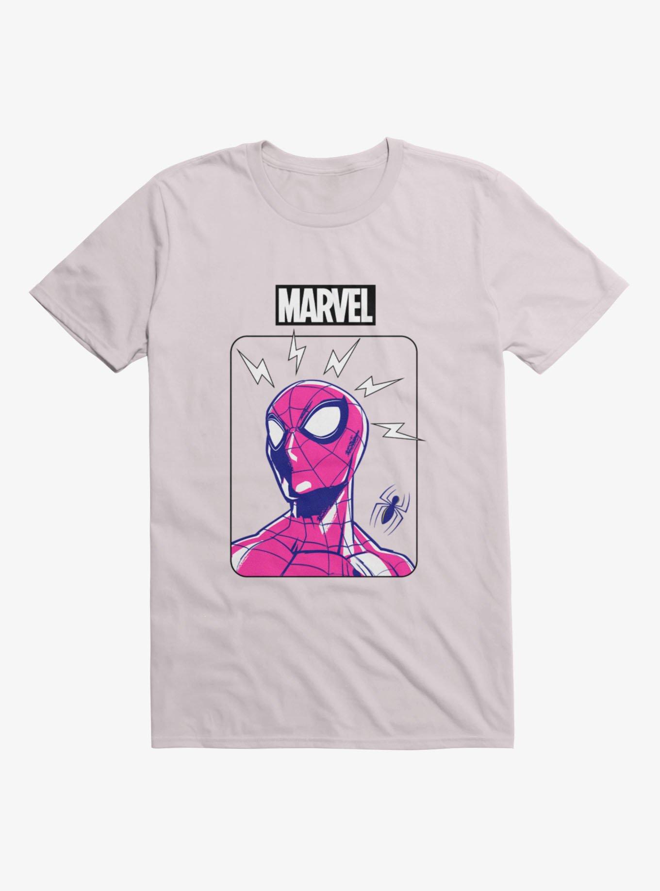 Marvel Spider-Man Spidey Classic Vintage Portrait Mens T-Shirt