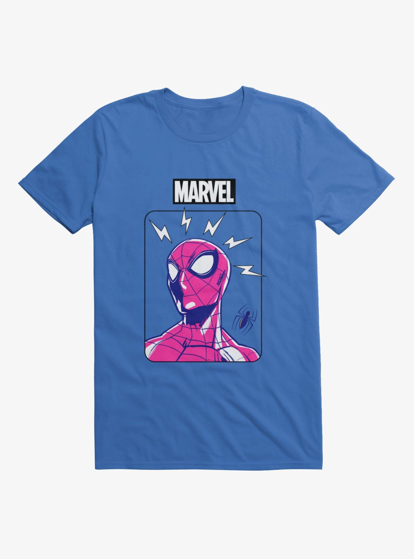 Marvel Spider-Man Spidey Classic Vintage Portrait Mens T-Shirt, , hi-res