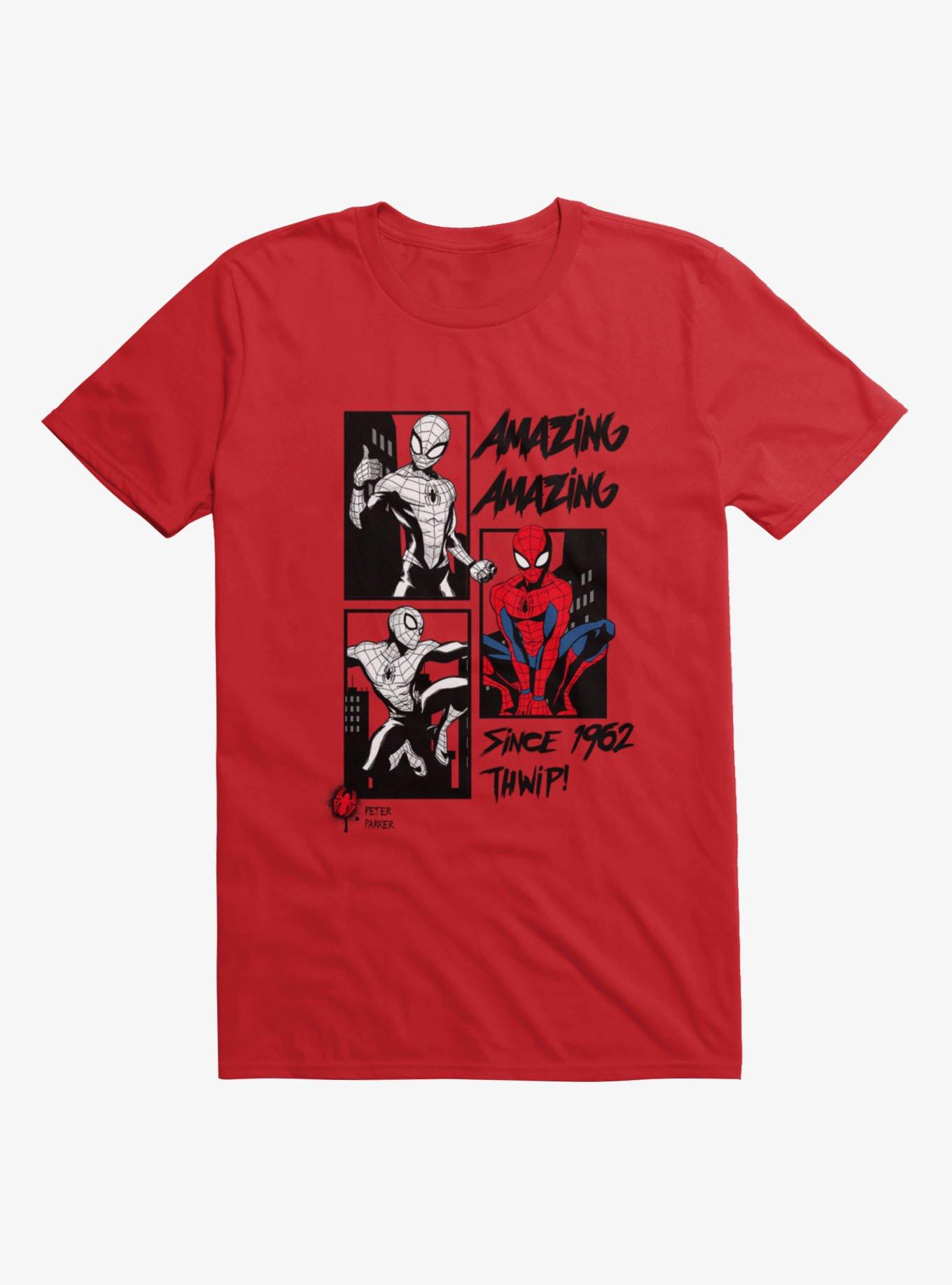Marvel Spider-Man Amazing Since 1962 Mens T-Shirt