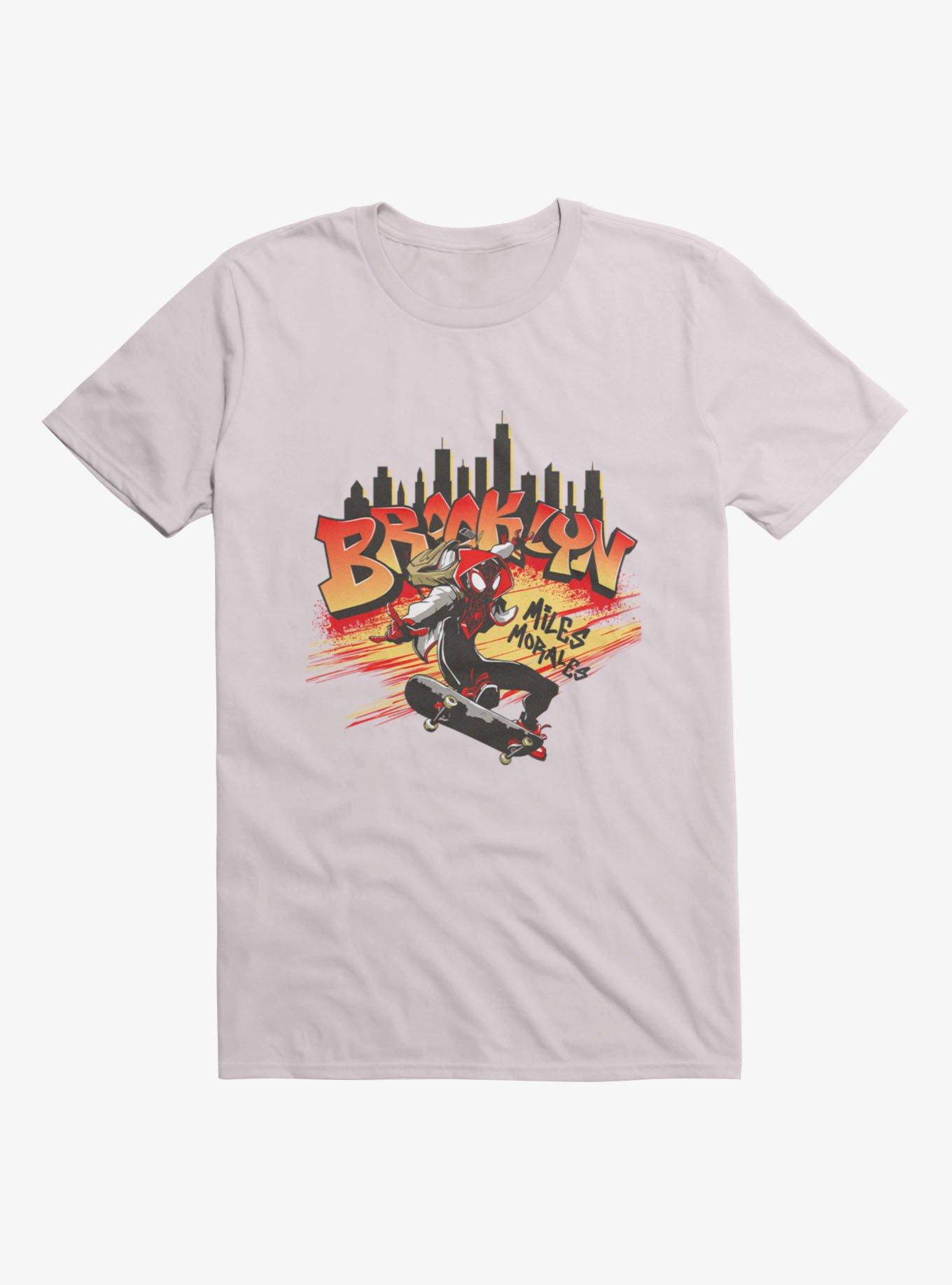 Marvel Spider-Man Miles Morales Brooklyn Skate Mens T-Shirt