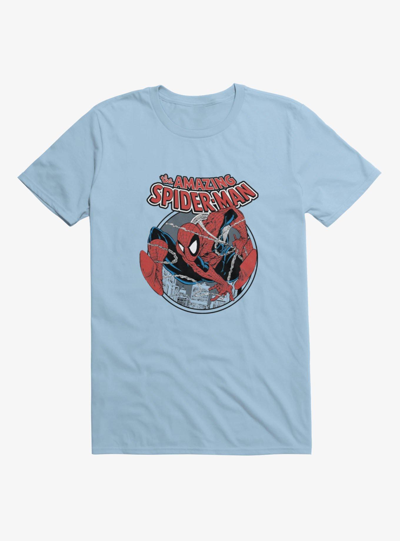 Marvel Spider-Man Hero Mode Vintage Mens T-Shirt