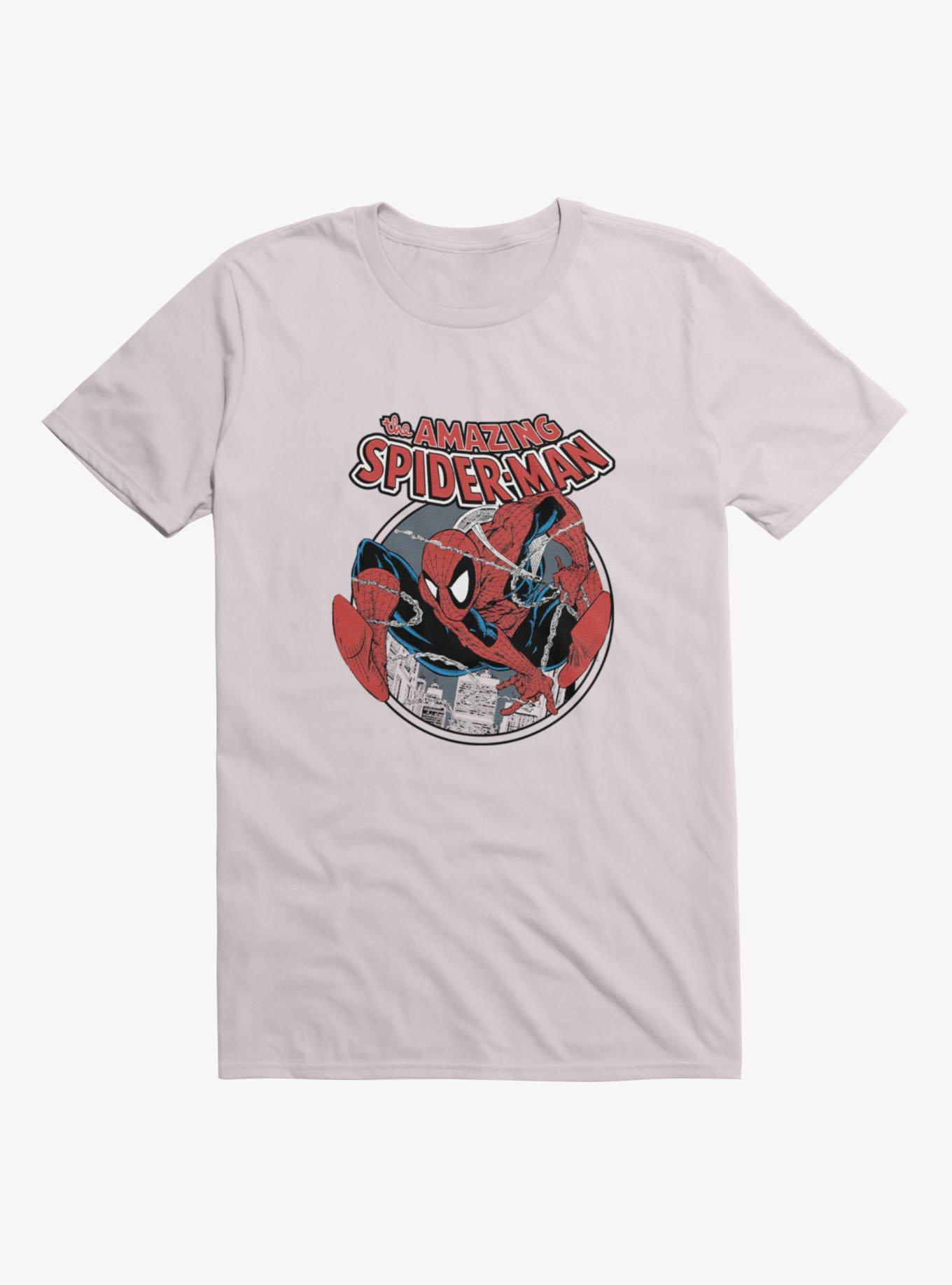 Marvel Spider-Man Hero Mode Vintage Mens T-Shirt, , hi-res