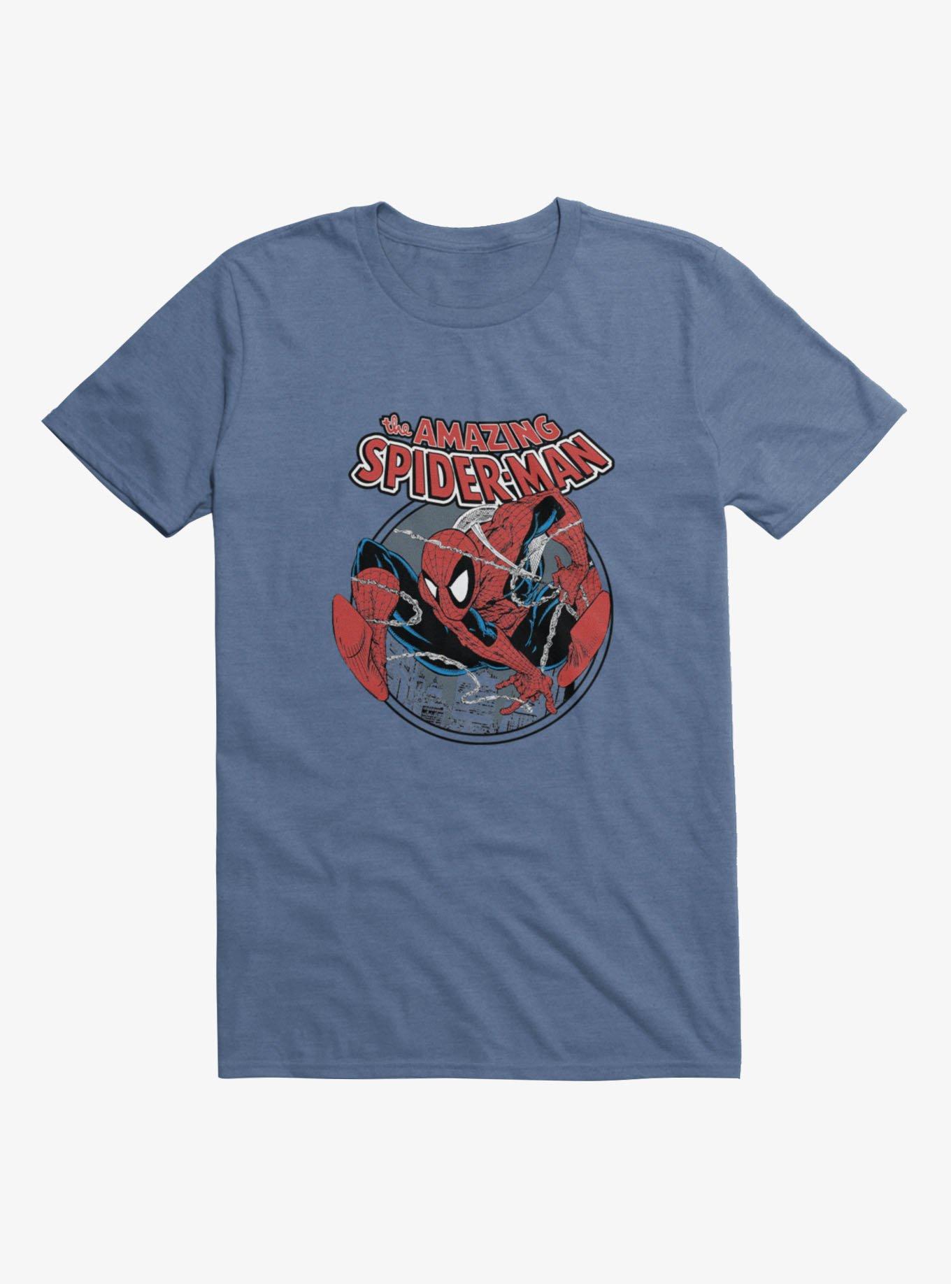 Marvel Spider-Man Hero Mode Vintage Mens T-Shirt