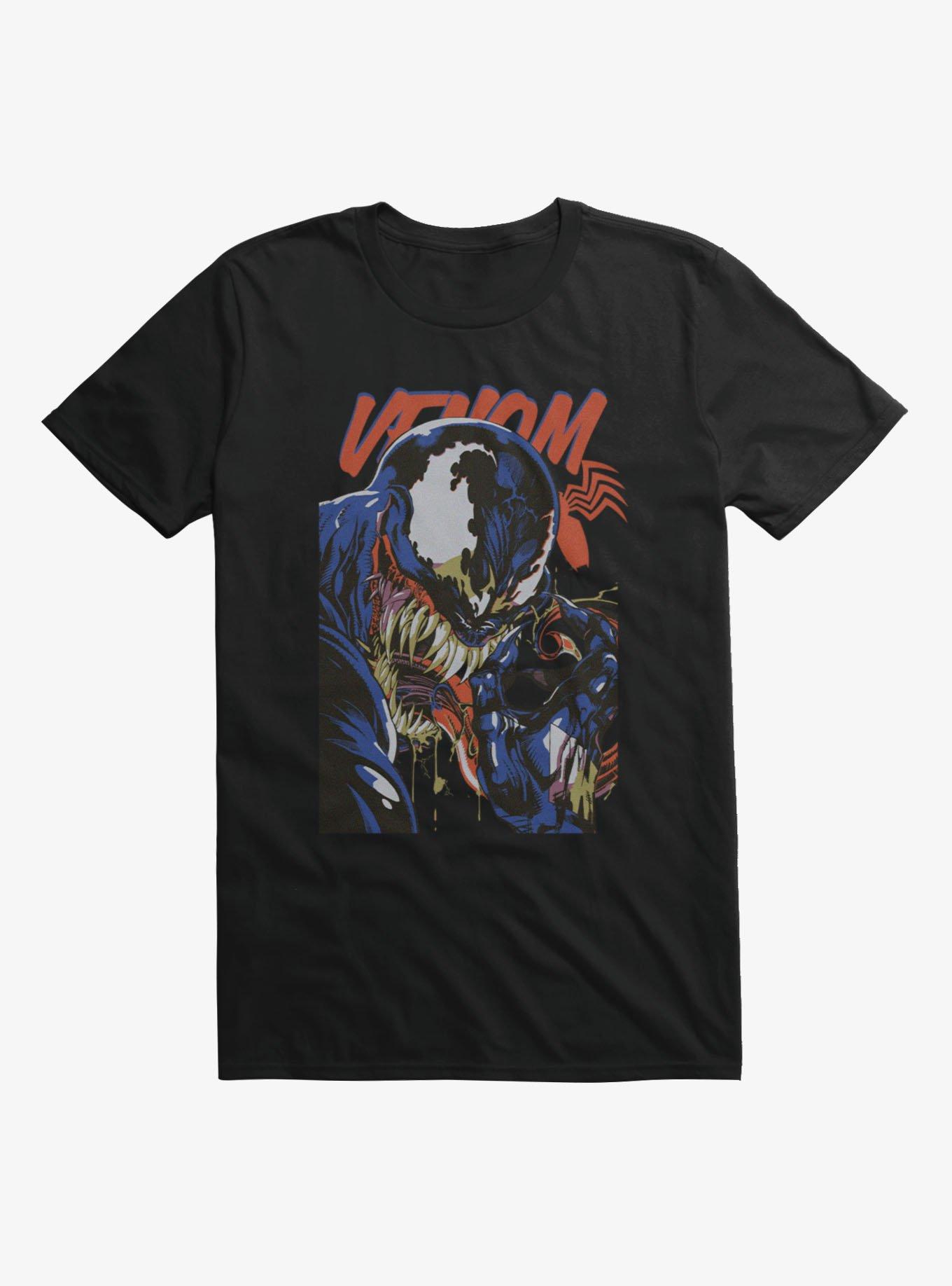 Marvel Spider-Man Venom Cool Graphic Artwork Mens T-Shirt
