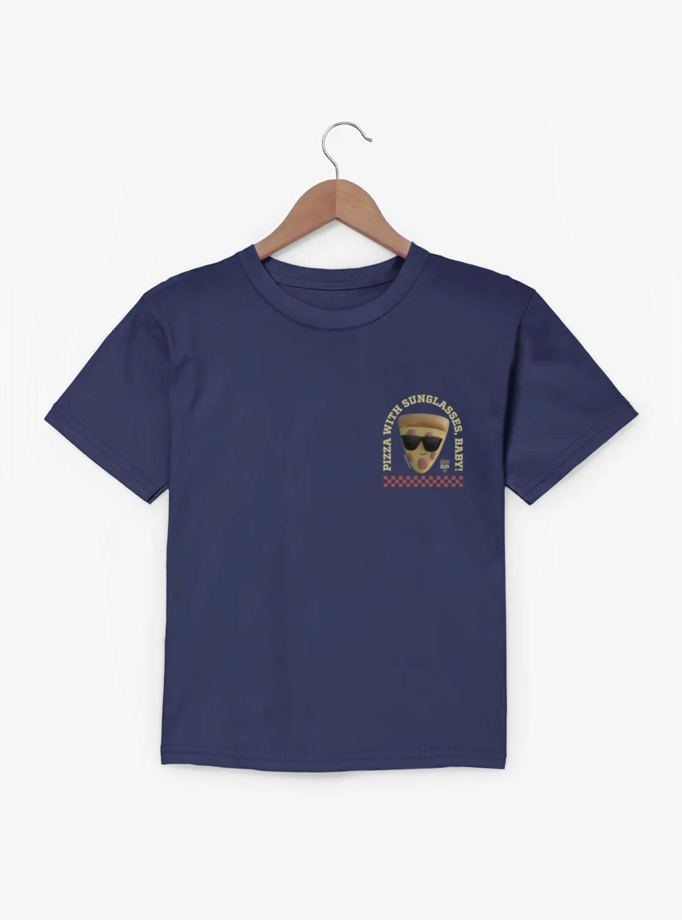 Disney Pixar Toy Story 5 Pizza With Sunglasses Corner Print Youth T-Shirt, , hi-res