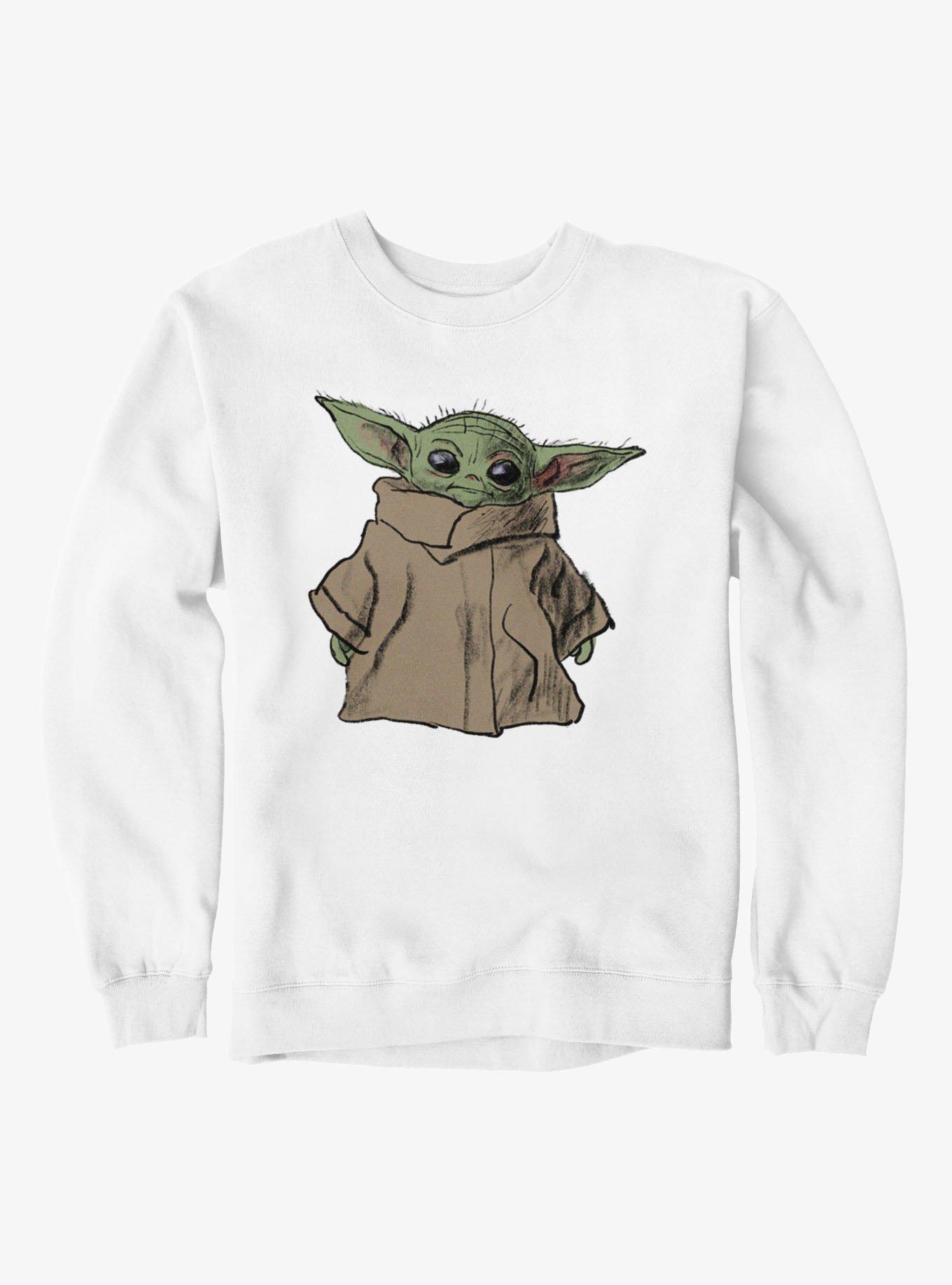 Star Wars The Mandalorian Dirty Grogu Sketch Sweatshirt