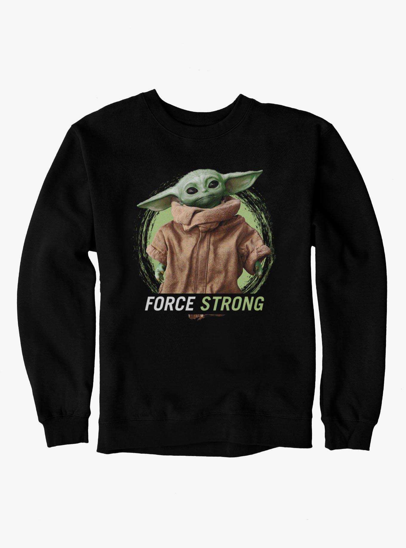 Star Wars The Mandalorian Force Strong Grogu Splash Sweatshirt