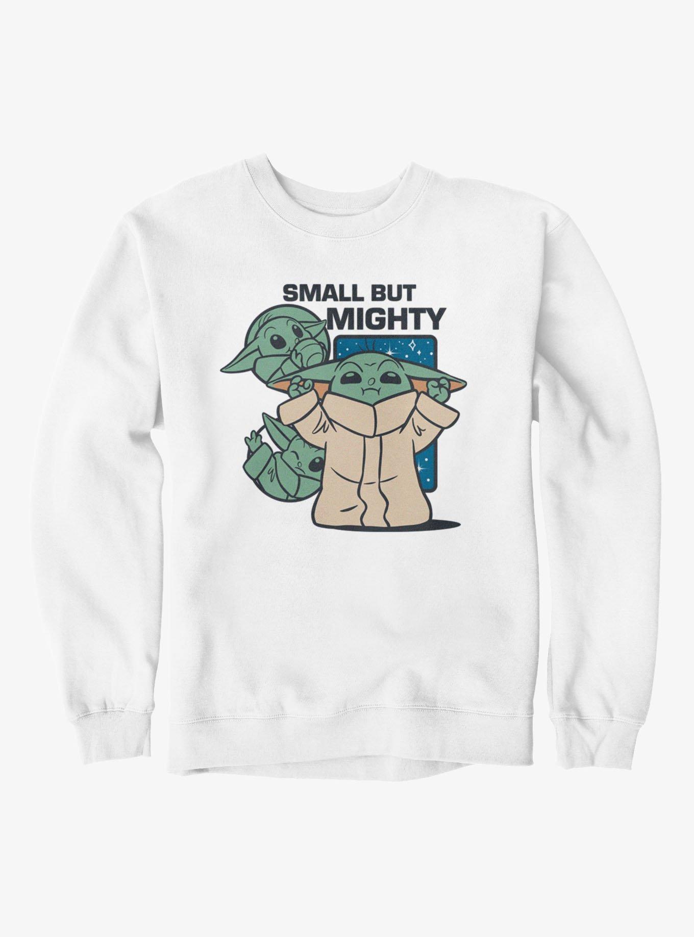 Star Wars The Mandalorian Small But Mighty Grogu Reach Sweatshirt