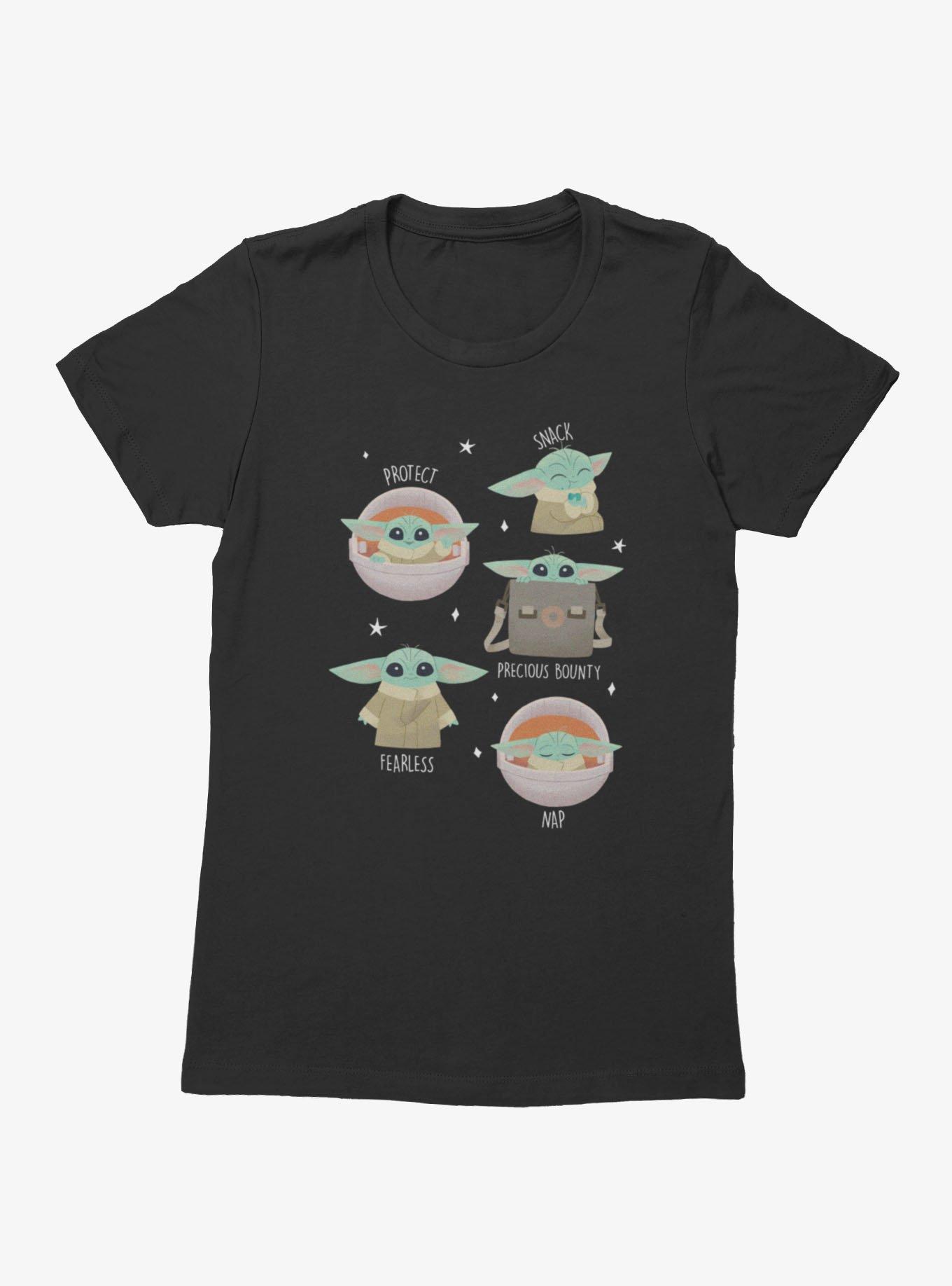 Star Wars Protect Snack Nap Fearless Grogu Womens T-Shirt, , hi-res
