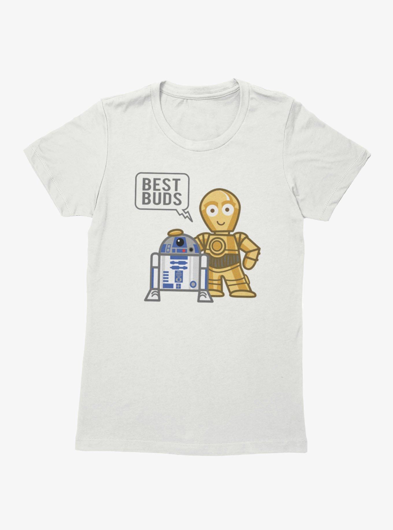Star Wars Best Buds R2-D2 C-3PO Womens T-Shirt