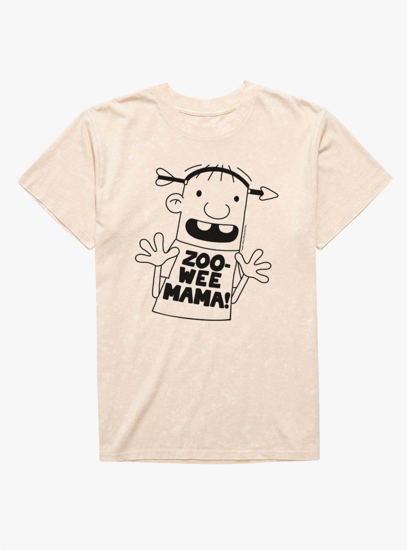 Diary of a Wimpy Kid Woo Zee Mama Arrow In The Head Mineral Wash T-Shirt, , hi-res