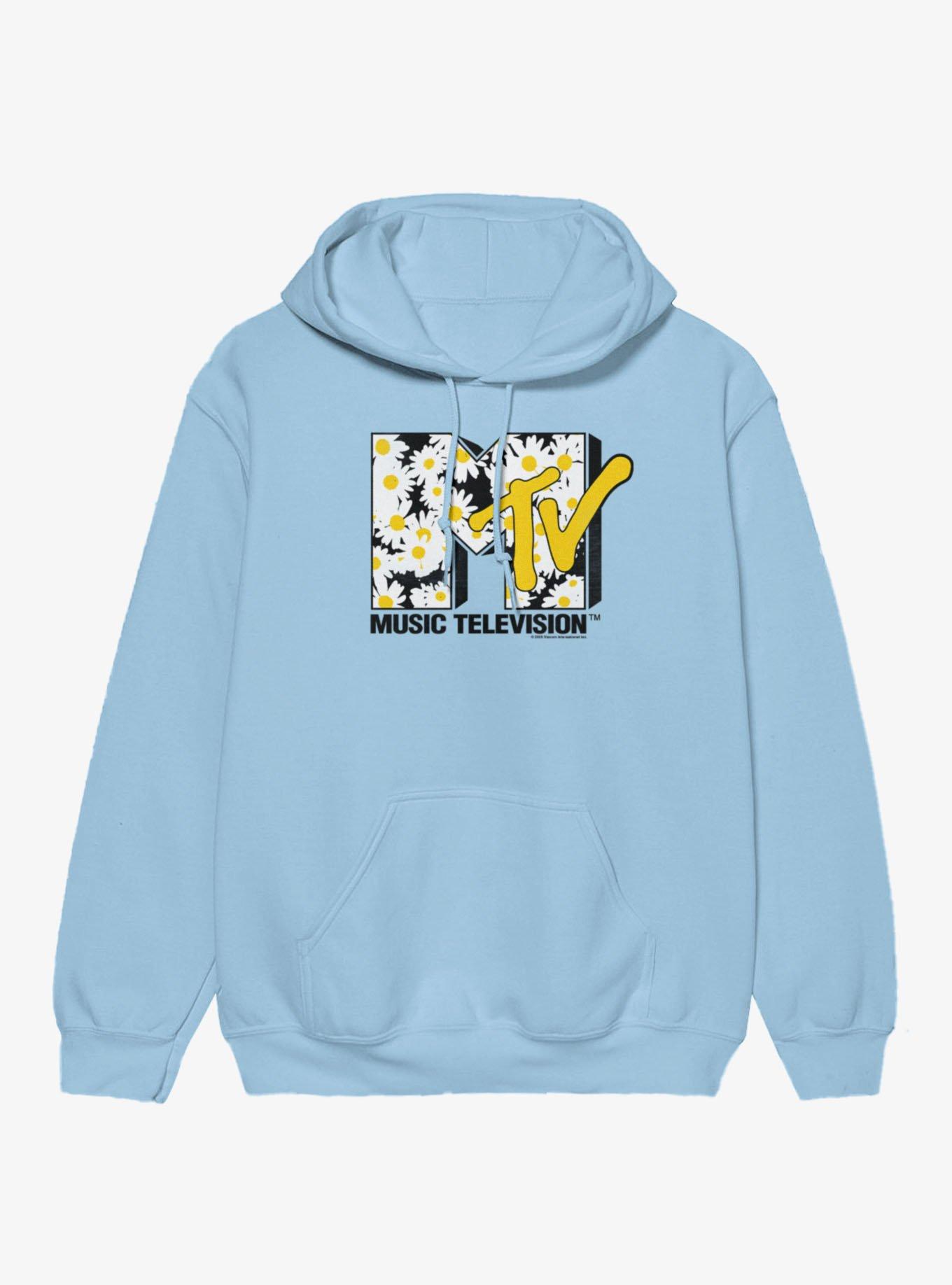 MTV Daisy Flower Fill Logo Hoodie