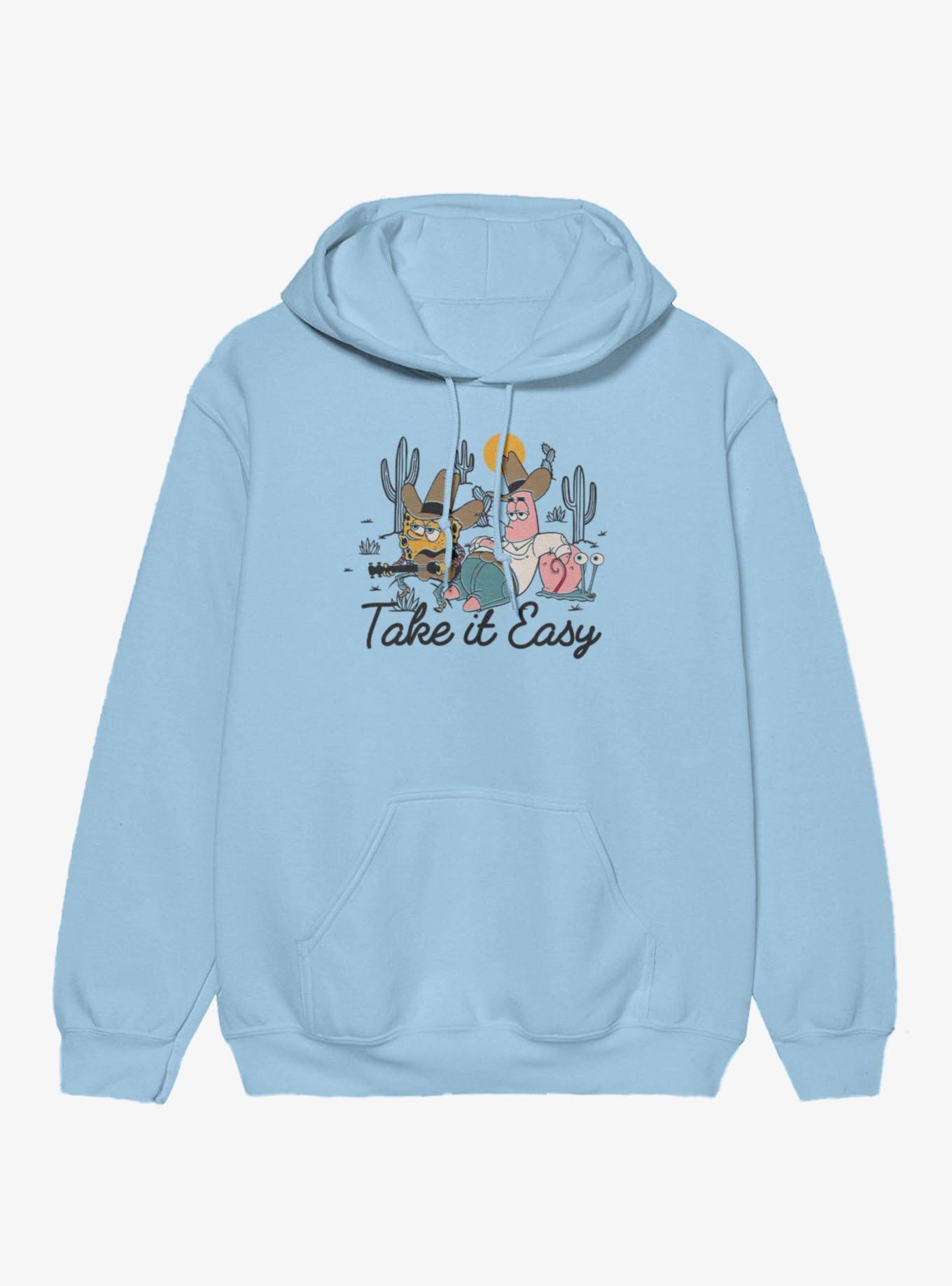 SpongeBob SquarePants & Patrick Take It Easy Cowboy Tunes Hoodie, , hi-res