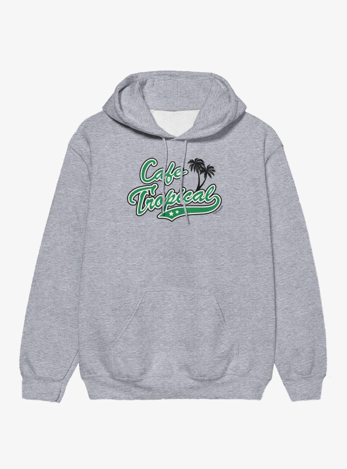 Schitt's Creek Cafe Tropical Green Stars Logo Hoodie, , hi-res view 1