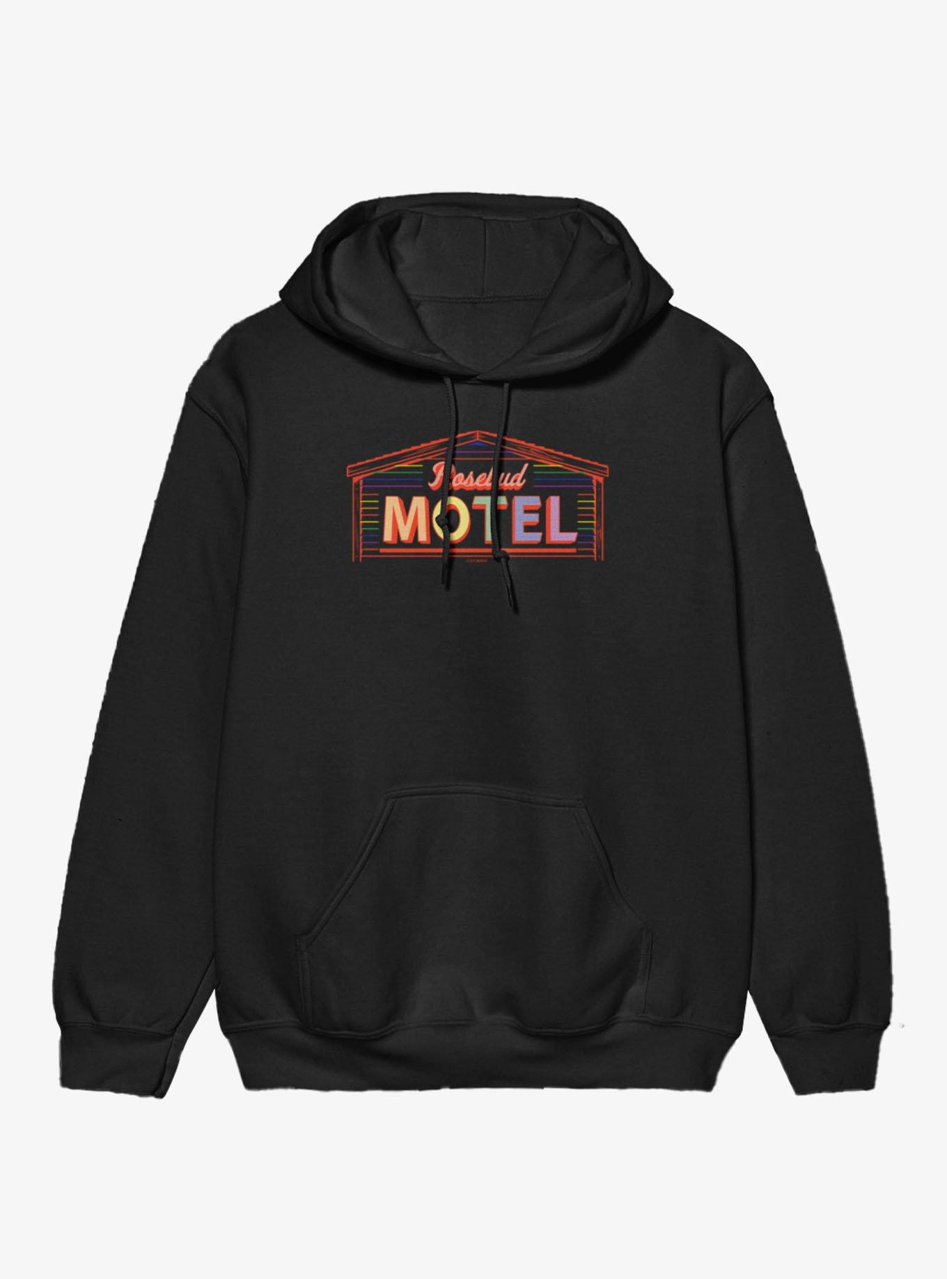 Schitt's Creek Rosebud Motel Rainbow Logo Hoodie, , hi-res