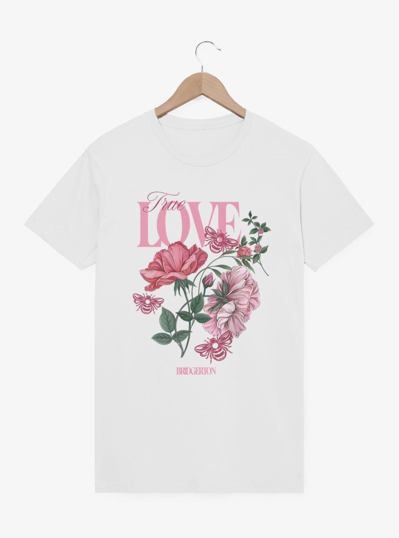 Bridgerton True Love Flowers T-Shirt, , hi-res