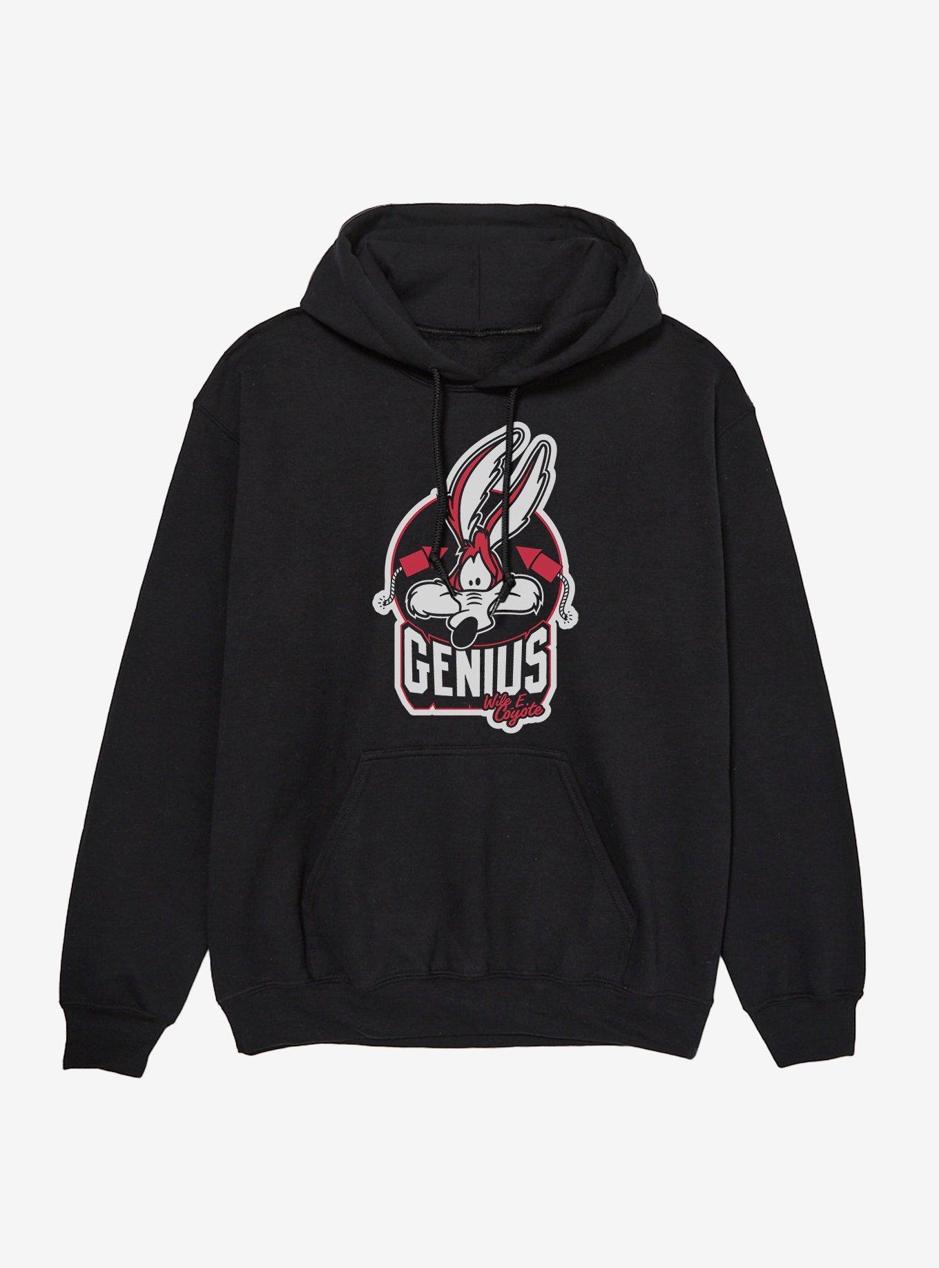 Looney Tunes Wile E. Coyote Genius Hoodie, , hi-res