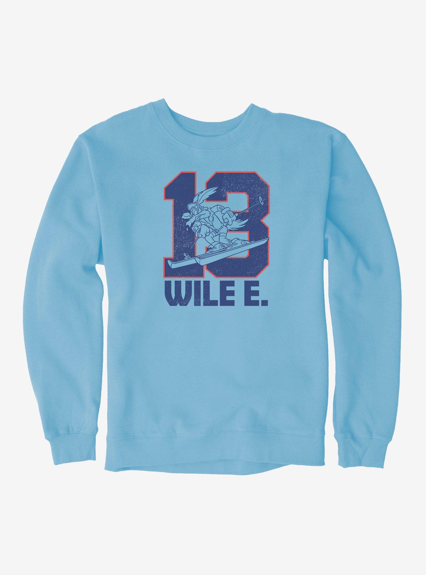 Looney Tunes Wile E. 13 Skiing Sweatshirt, , hi-res