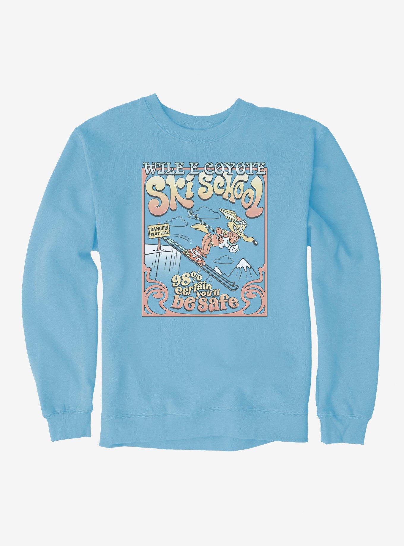 Looney Tunes Wile E. Coyote Ski School Sweatshirt