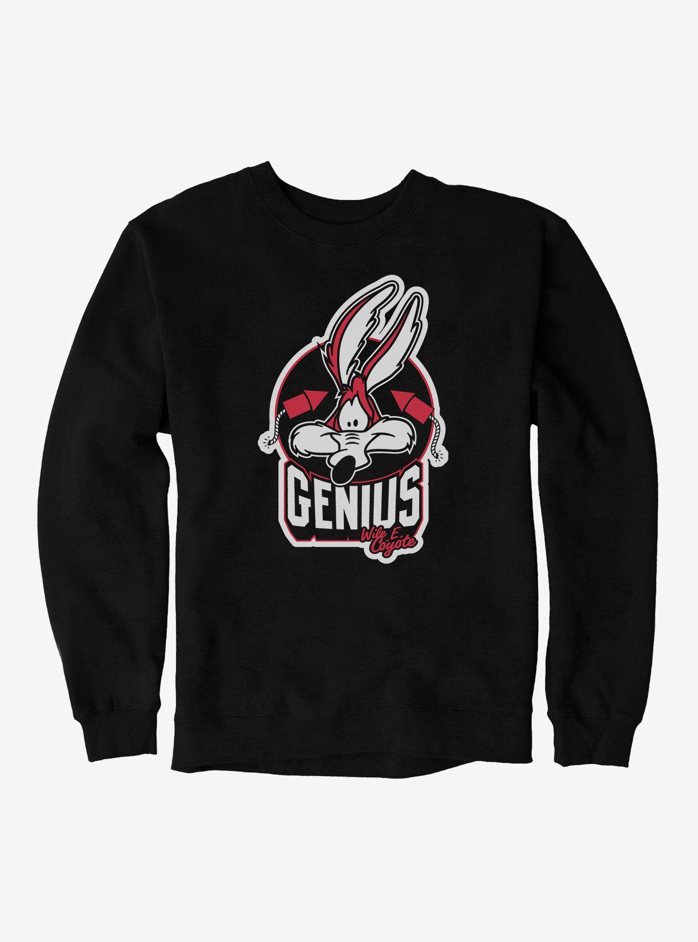 Looney Tunes Wile E. Coyote Genius Sweatshirt, , hi-res
