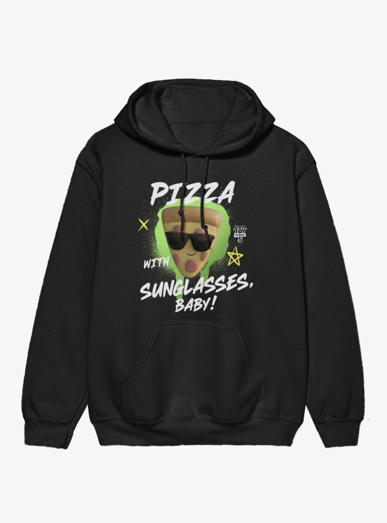 Disney Pixar Toy Story 5 Pizza With Sunglasses Baby Splatter Hoodie, , hi-res