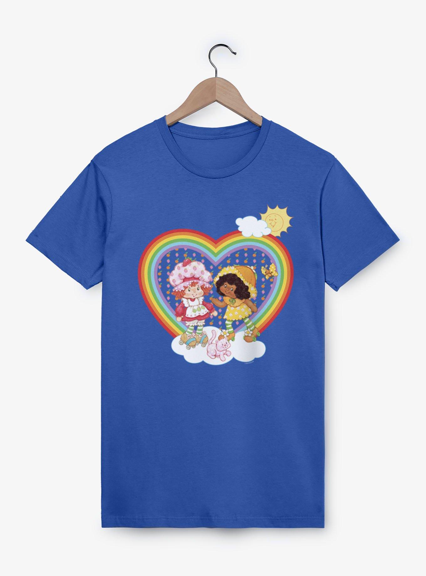 Strawberry Shortcake Rainbow Heart Orange Blossom T-Shirt