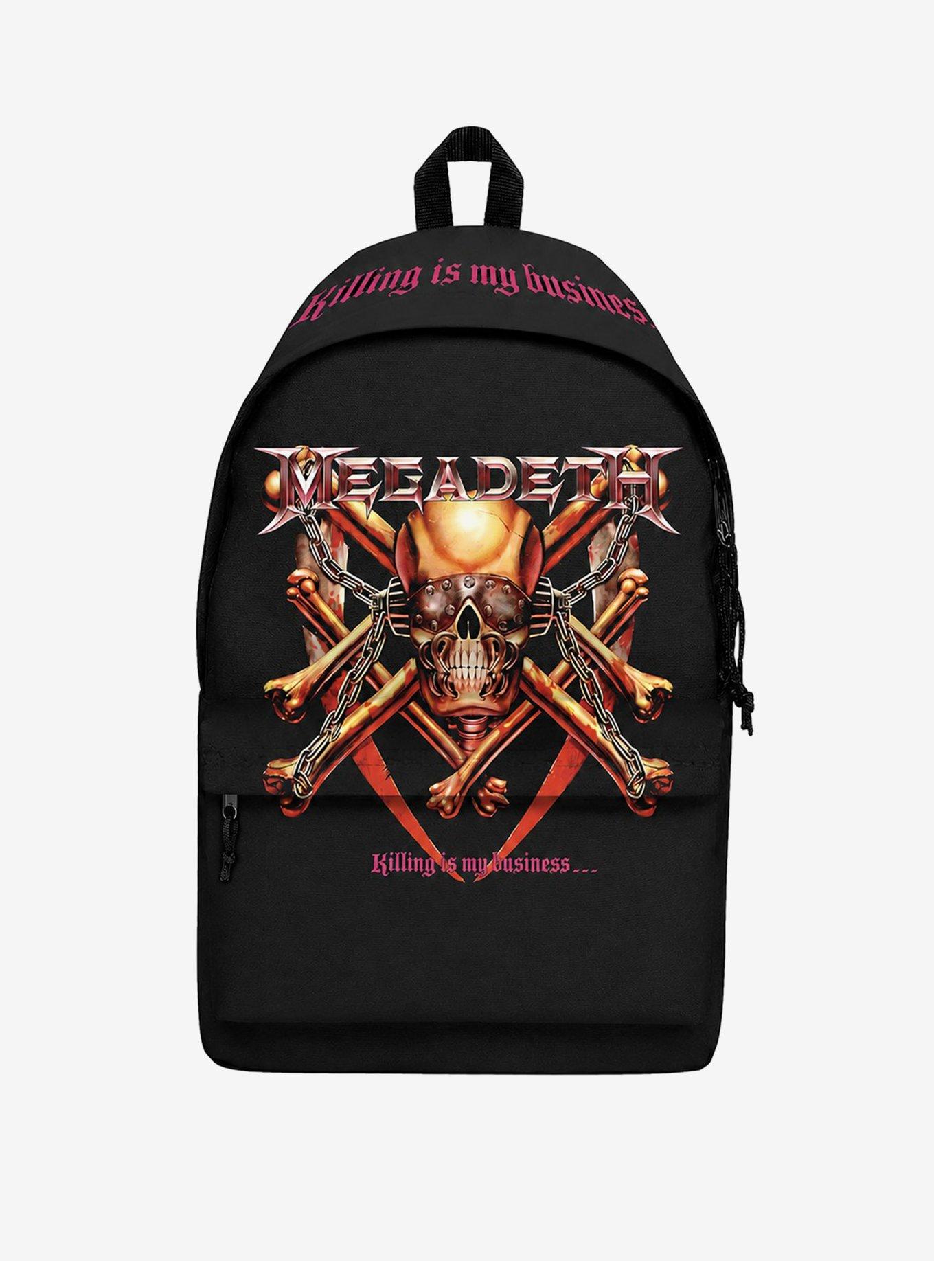 Rocksax Megadeth Killing Is My Business Daypack, , hi-res