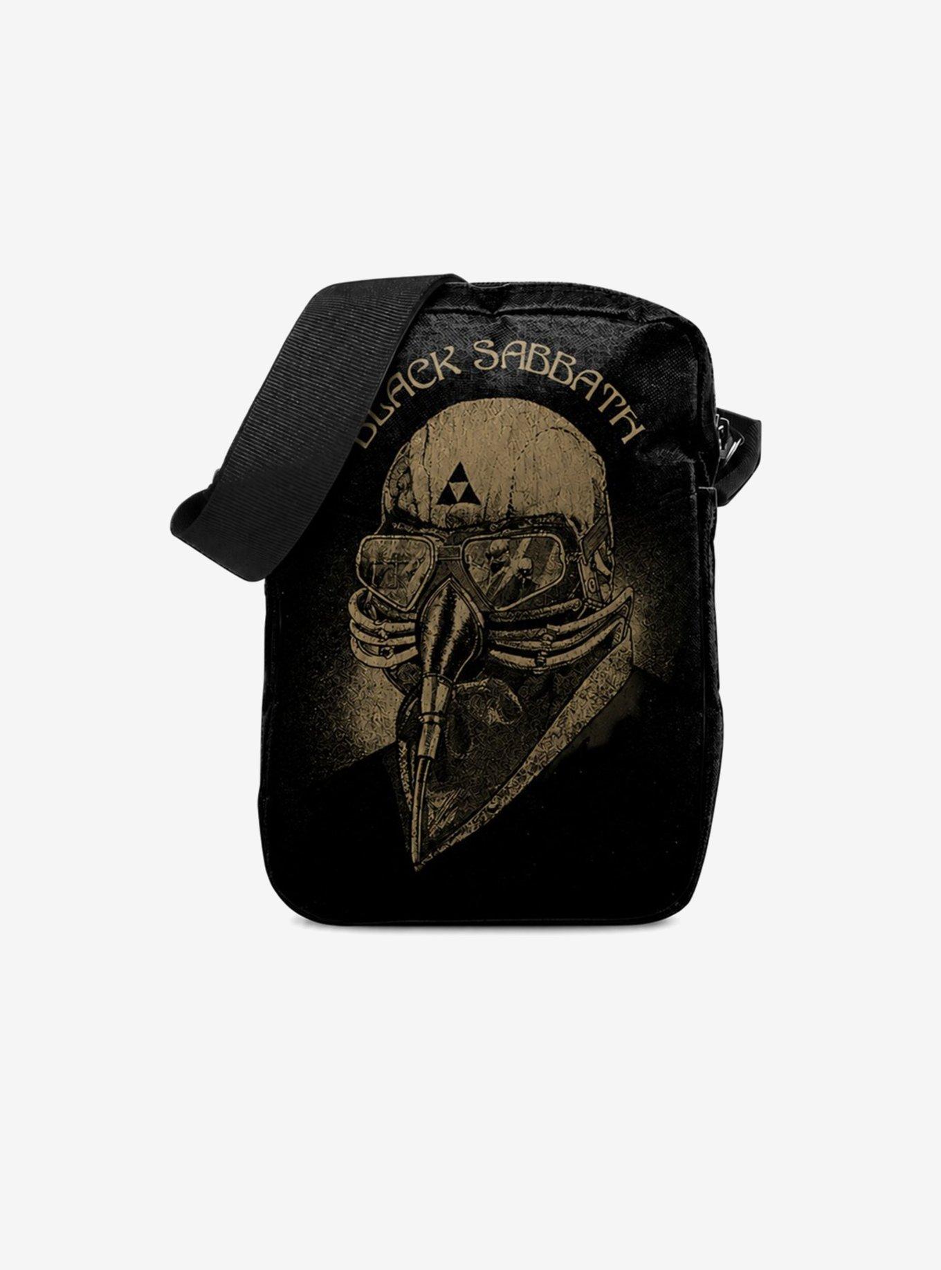 Rocksax Black Sabbath Never Day Die Crossbody Bag, , hi-res