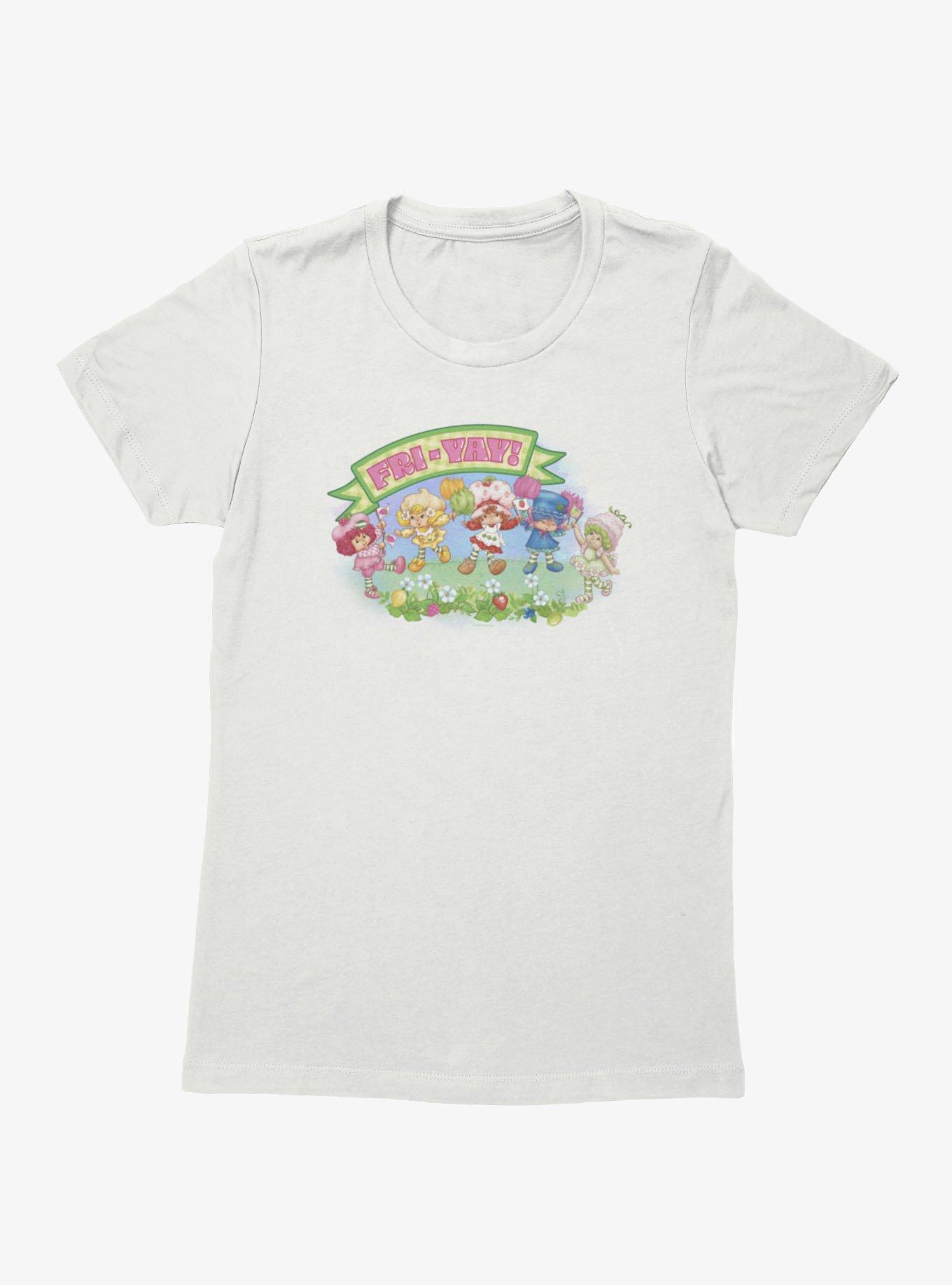 Strawberry Shortcake FRI-YAY Picnic Jump Womens T-Shirt