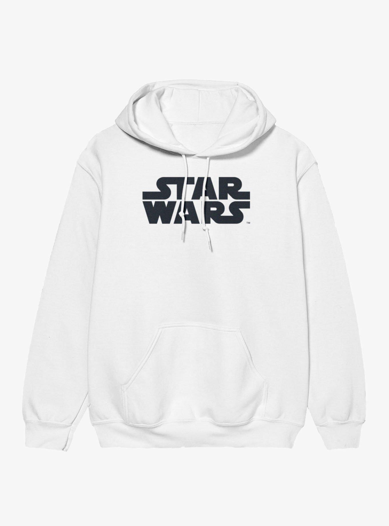 Star Wars Logo Black Print Hoodie