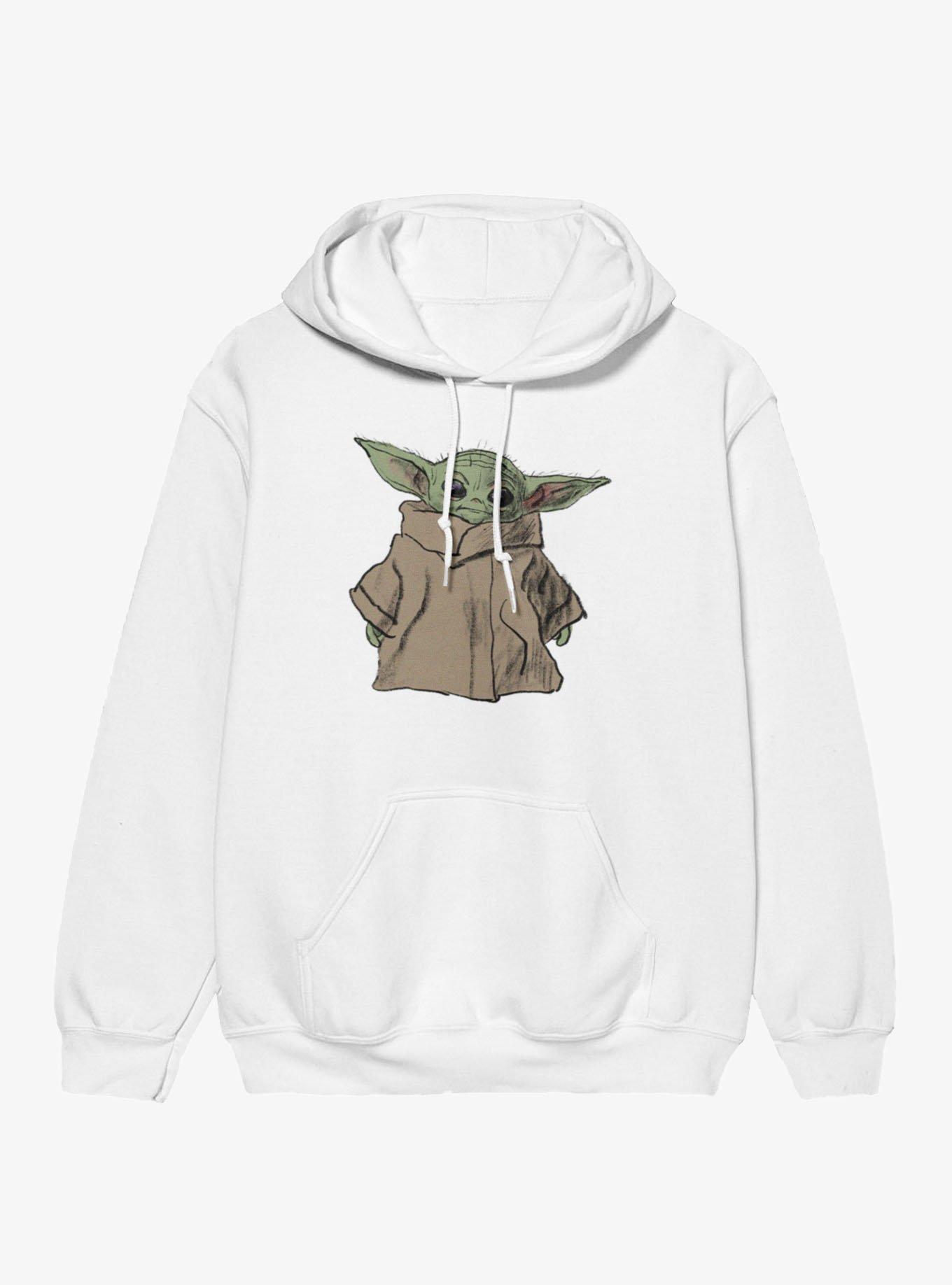 Star Wars The Mandalorian Dirty Grogu Sketch Hoodie, , hi-res
