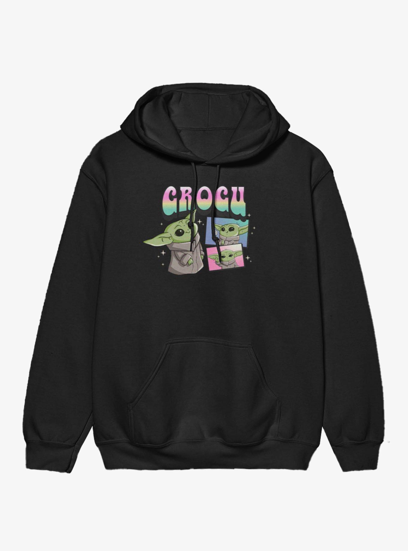 Star Wars The Mandalorian Grogu Cute Cartoon Gradient Hoodie, , hi-res