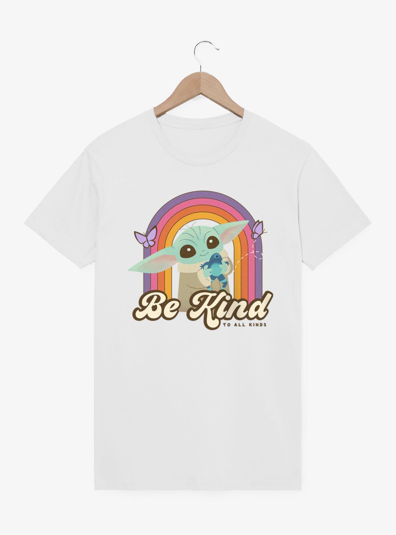 Star Wars Be Kind To All Grogu Rainbow T-Shirt