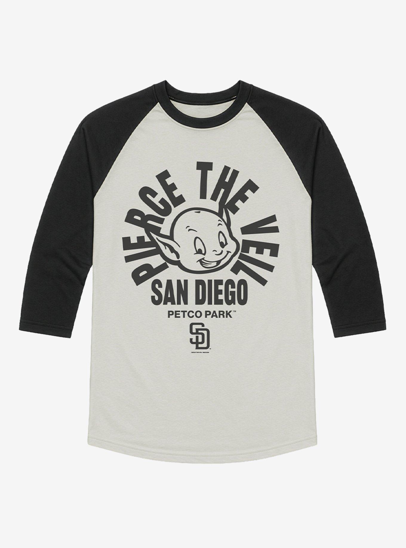 Pierce The Veil X Petco Park Devil Raglan T-Shirt Hot Topic Exclusive