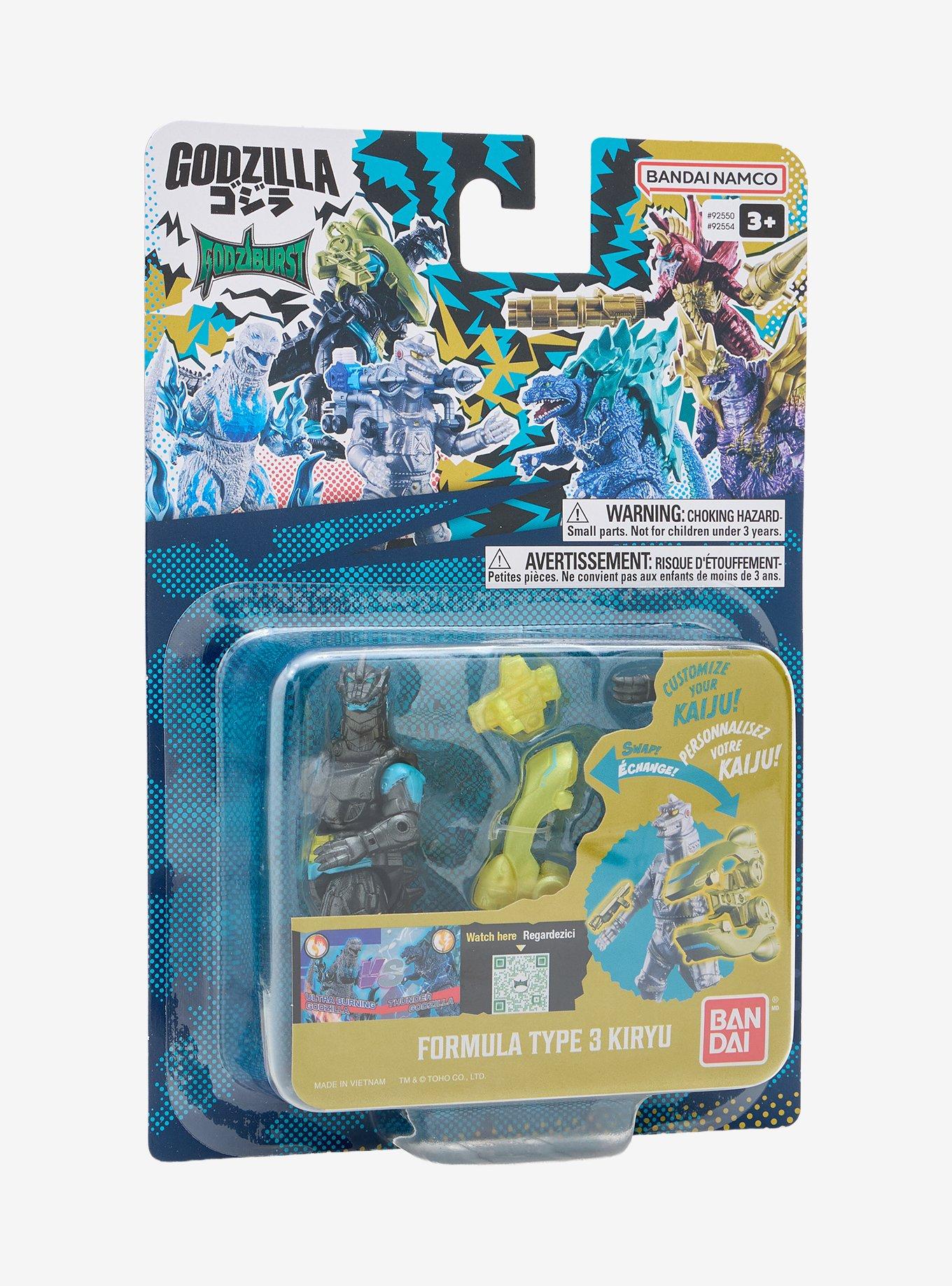 Bandai Namco Godzilla Godziburst Formula Type 3 Kiryu Figure