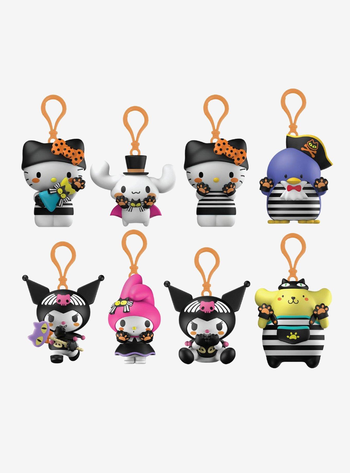 Sanrio Hello Kitty and Friends Flocked Blind Bag Figural Bag Clip