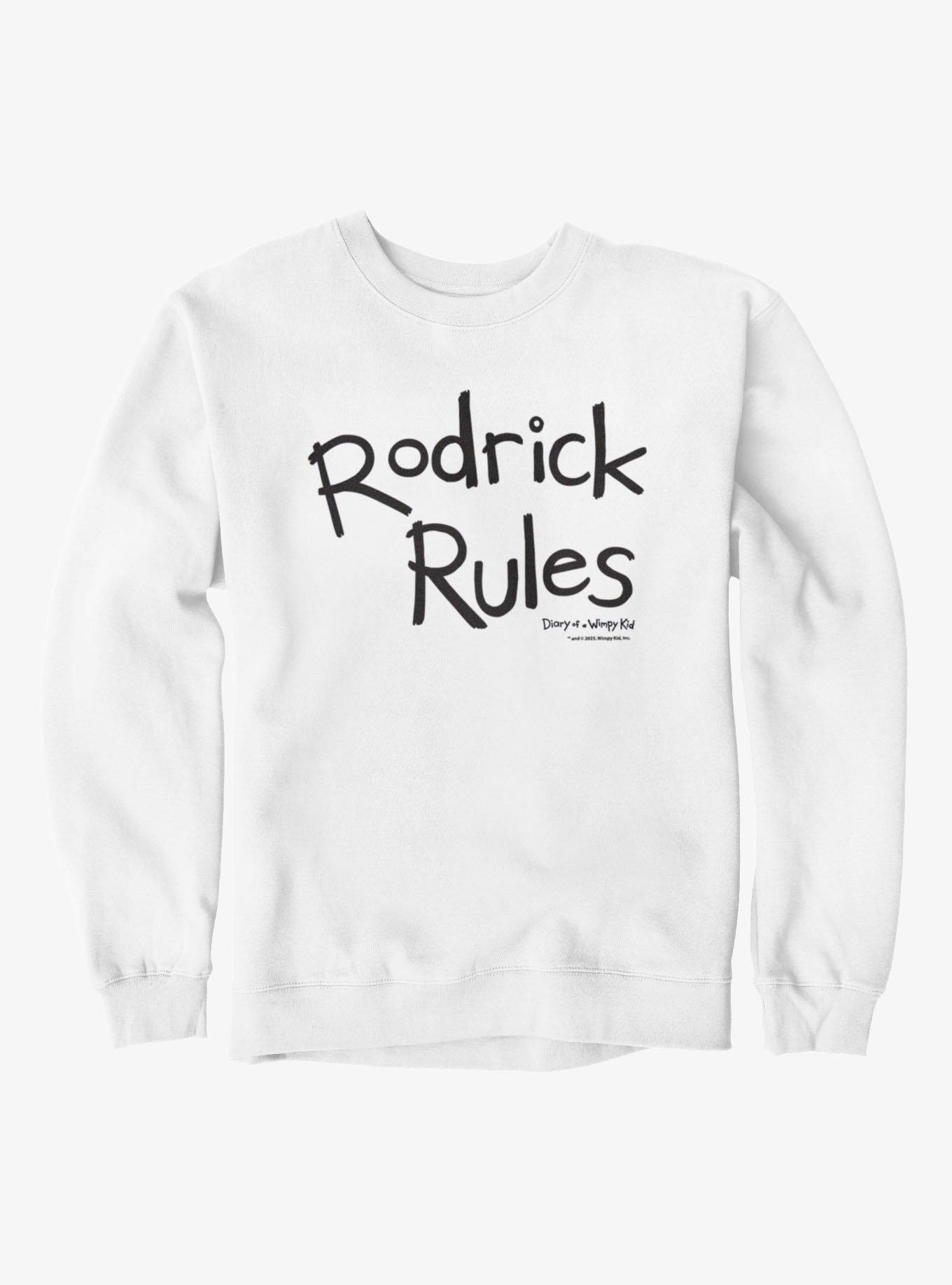 Diary of a Wimpy Kid Rodrick Rules Text Sweatshirt, , hi-res
