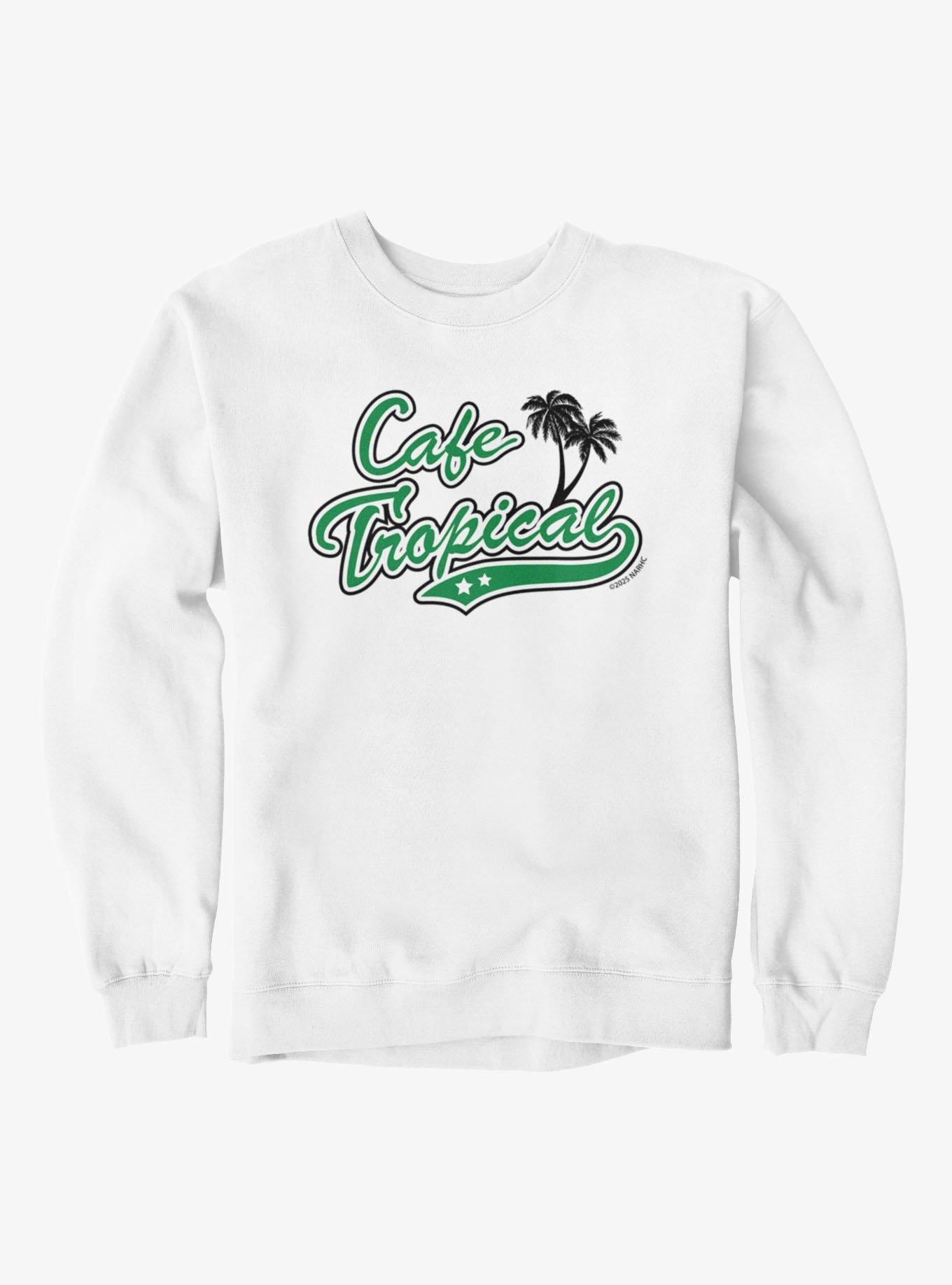 Schitt's Creek Cafe Tropical Green Stars Logo Sweatshirt, , hi-res