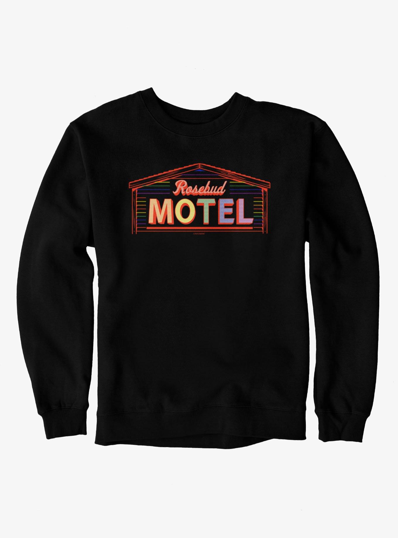 Schitt's Creek Rosebud Motel Rainbow Logo Sweatshirt, , hi-res