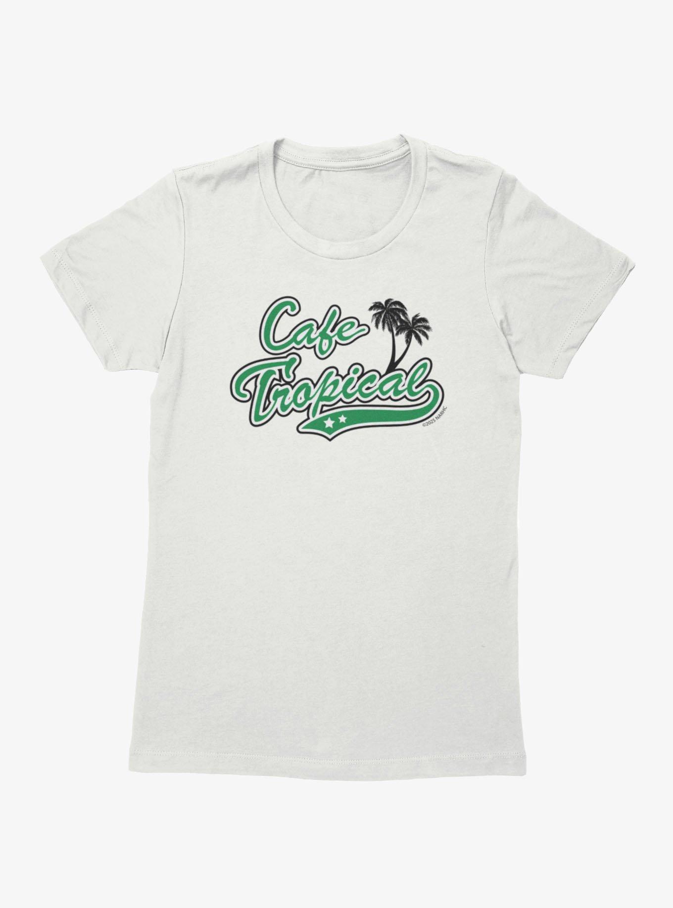 Schitt's Creek Cafe Tropical Green Stars Logo Womens T-Shirt, , hi-res
