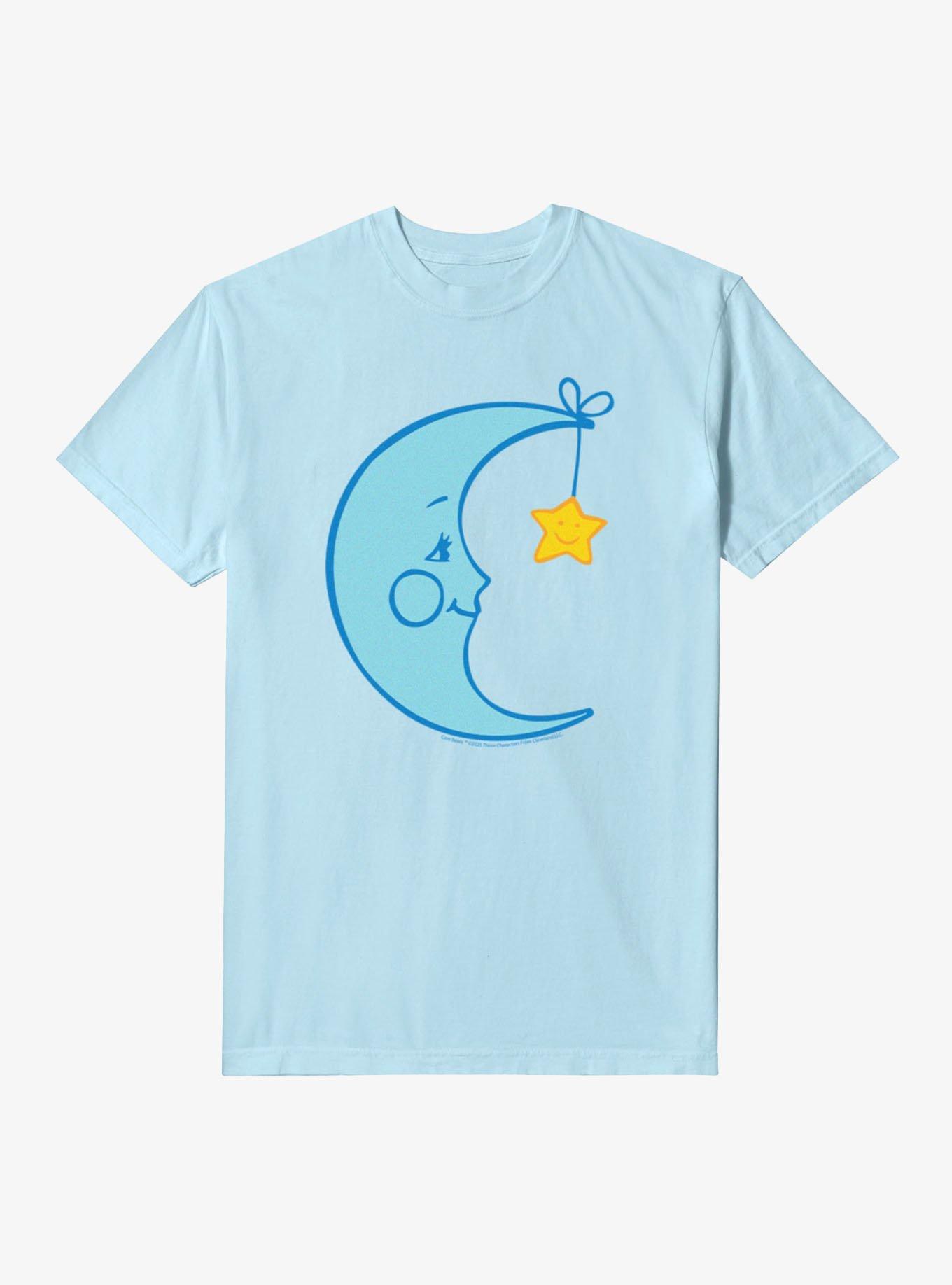 Care Bears Bedtime Bear Moon Logo Garment-Dyed T-Shirt, , hi-res