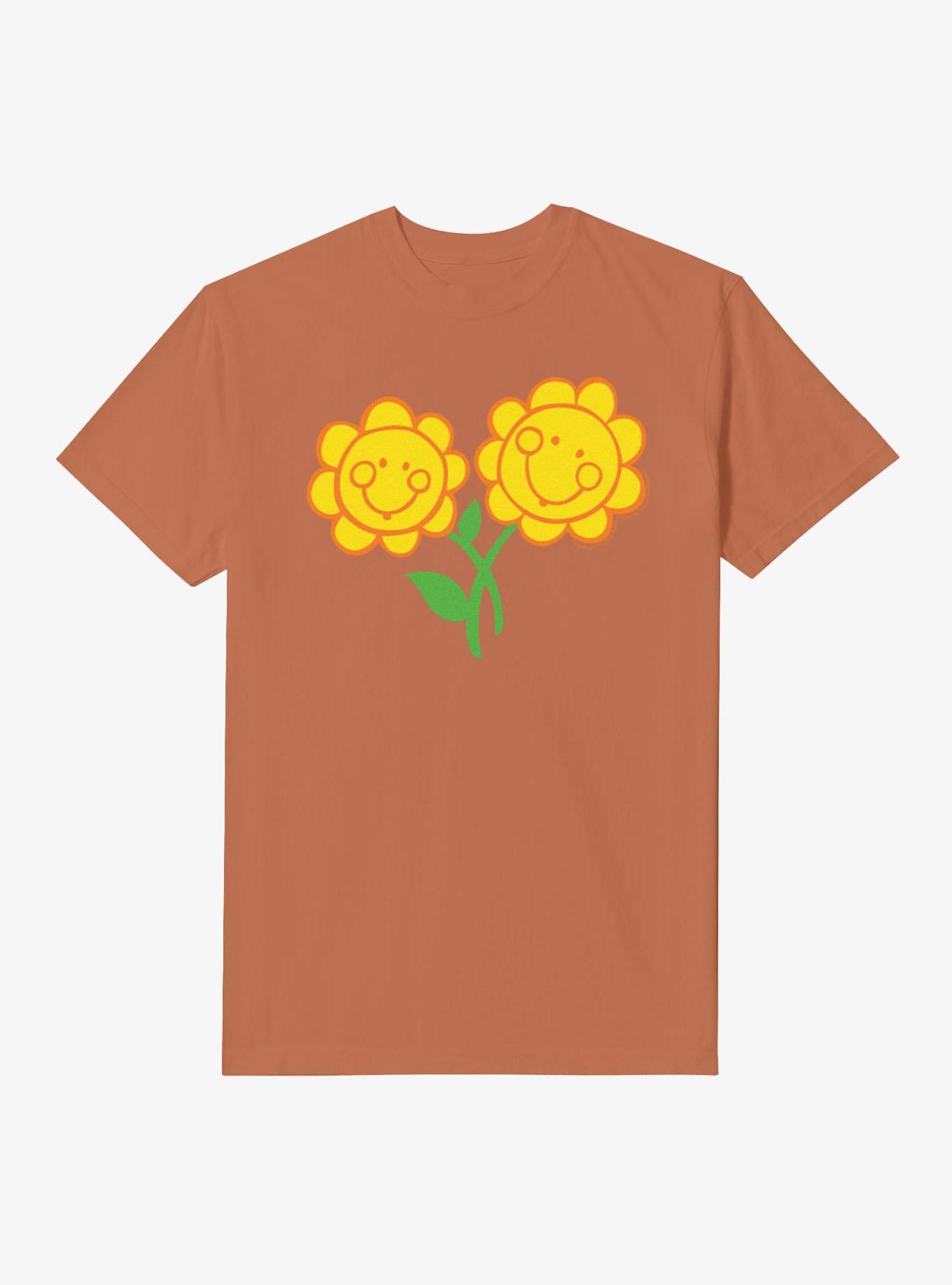 Care Bears Friend Bear Flower Logo Garment-Dyed T-Shirt, , hi-res