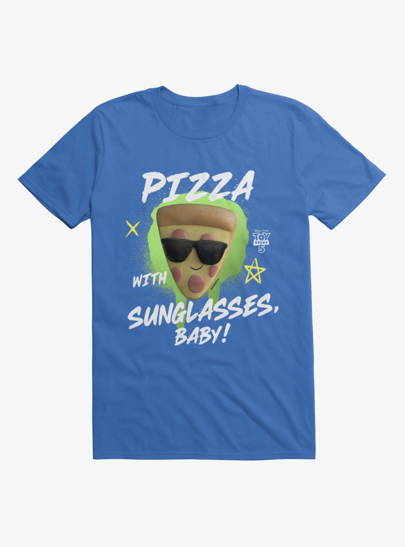 Disney Pixar Toy Story 5 Pizza With Sunglasses, Baby! T-Shirt, , hi-res