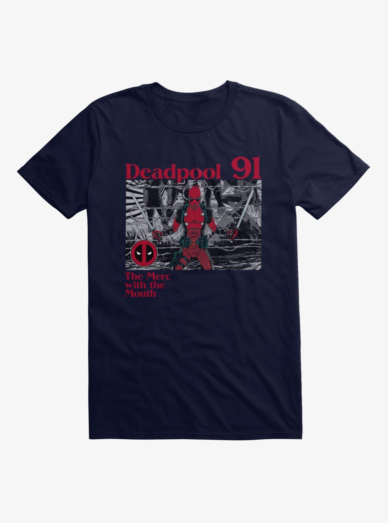 Marvel Deadpool 91 The Merc with the Mouth T-Shirt