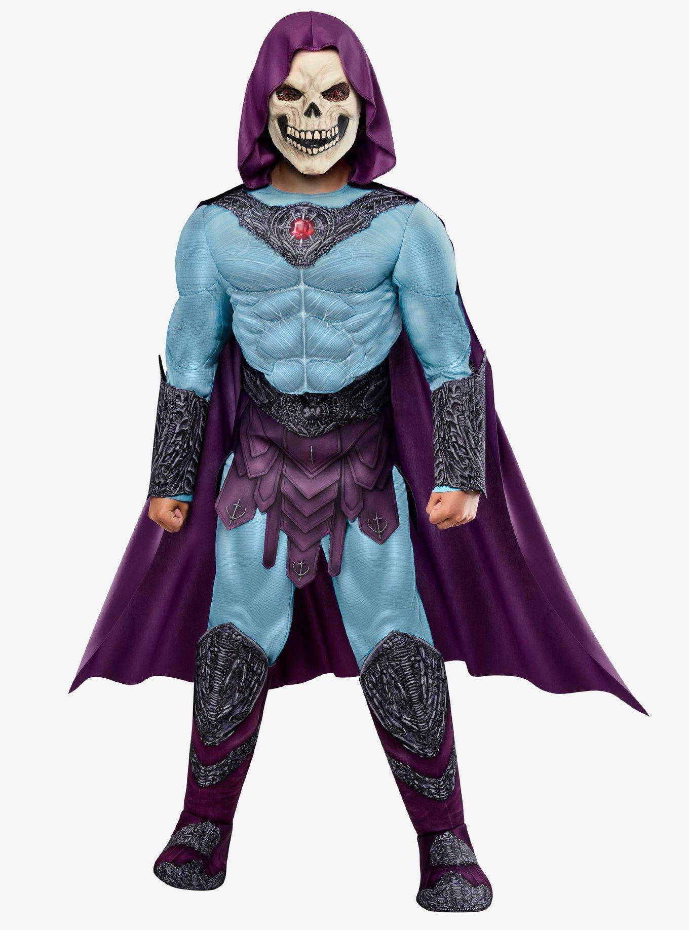 Masters of the Universe Movie Skeletor Deluxe Kids Costume by Rubies, , hi-res