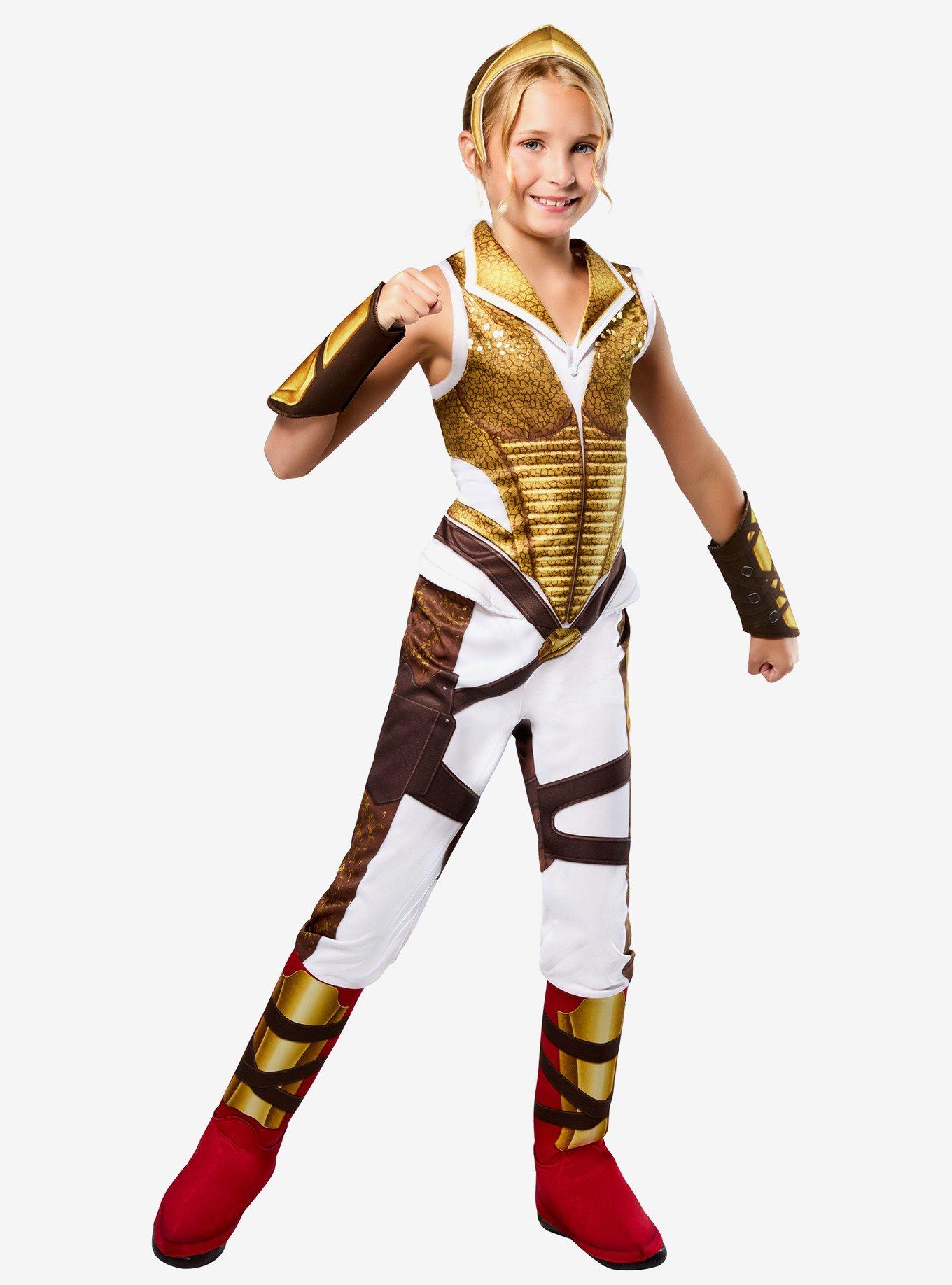 Masters of the Universe Movie Teela Deluxe Kids Costume by Rubies, , hi-res