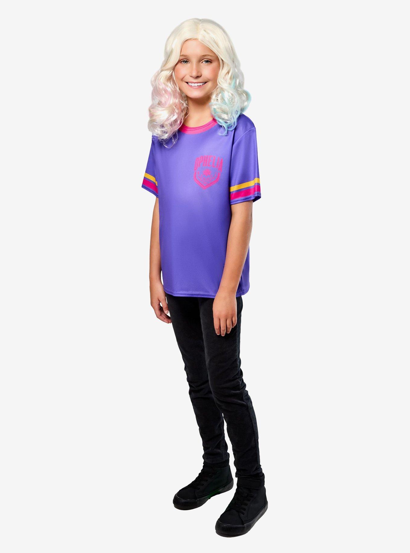 Wednesday Ophelia Purple Costume Top, , hi-res
