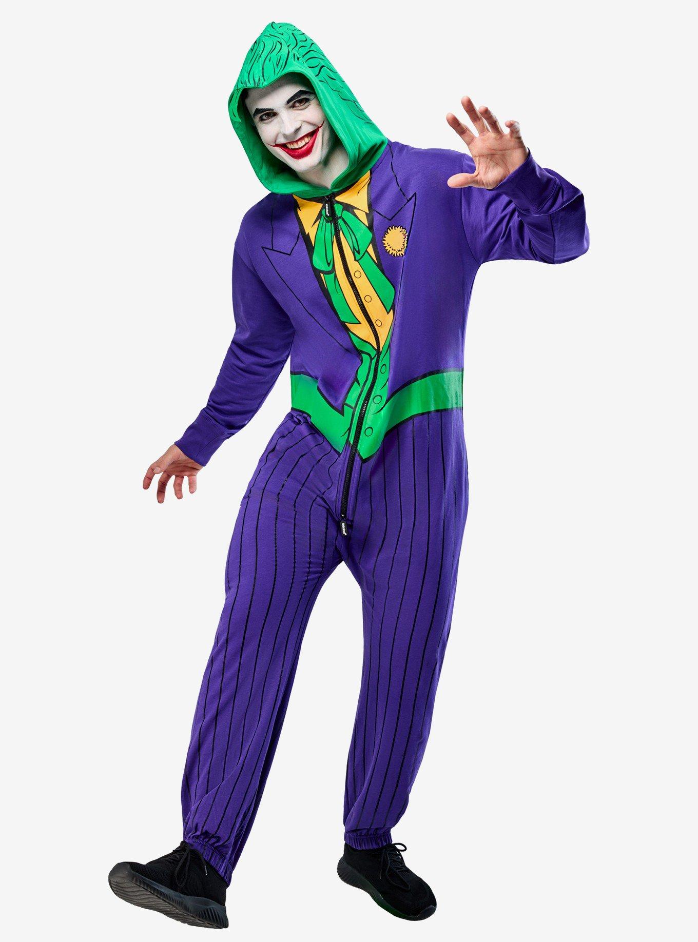 DC Comics Joker Adult Hooded Zipster Costume | Hot Topic