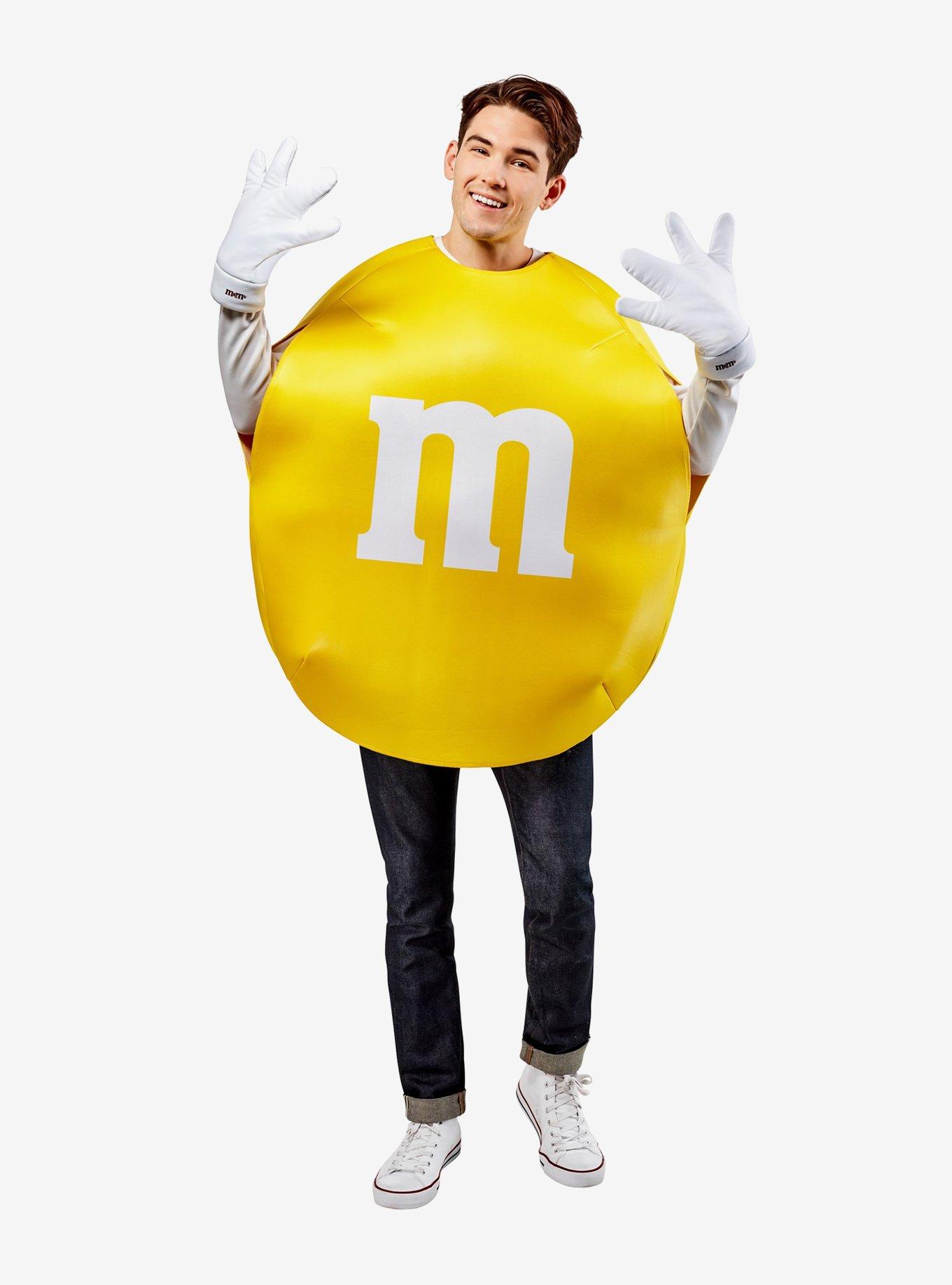 Yellow M&M Adult Costume, , hi-res